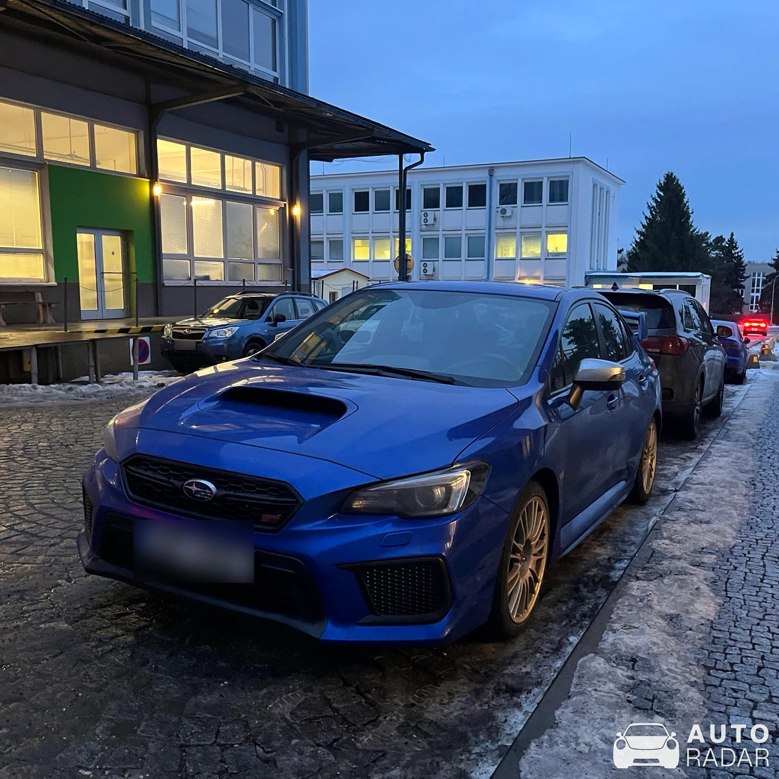 Subaru Impreza WRX STI spotted in Praha 5, Česko