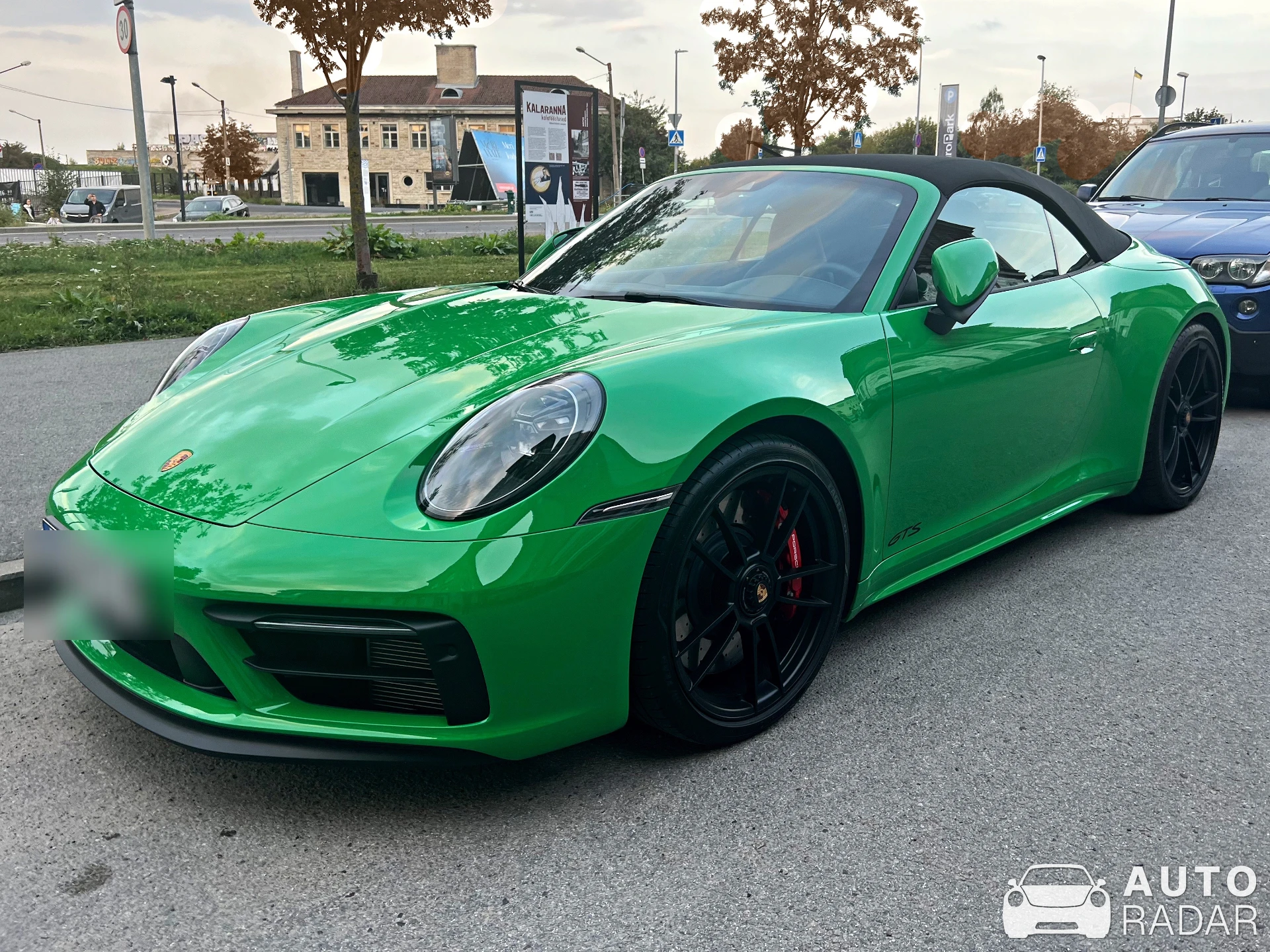 Porsche 992 Carrera 4 GTS Cabriolet MkI spotted in Tallinn, Estonia