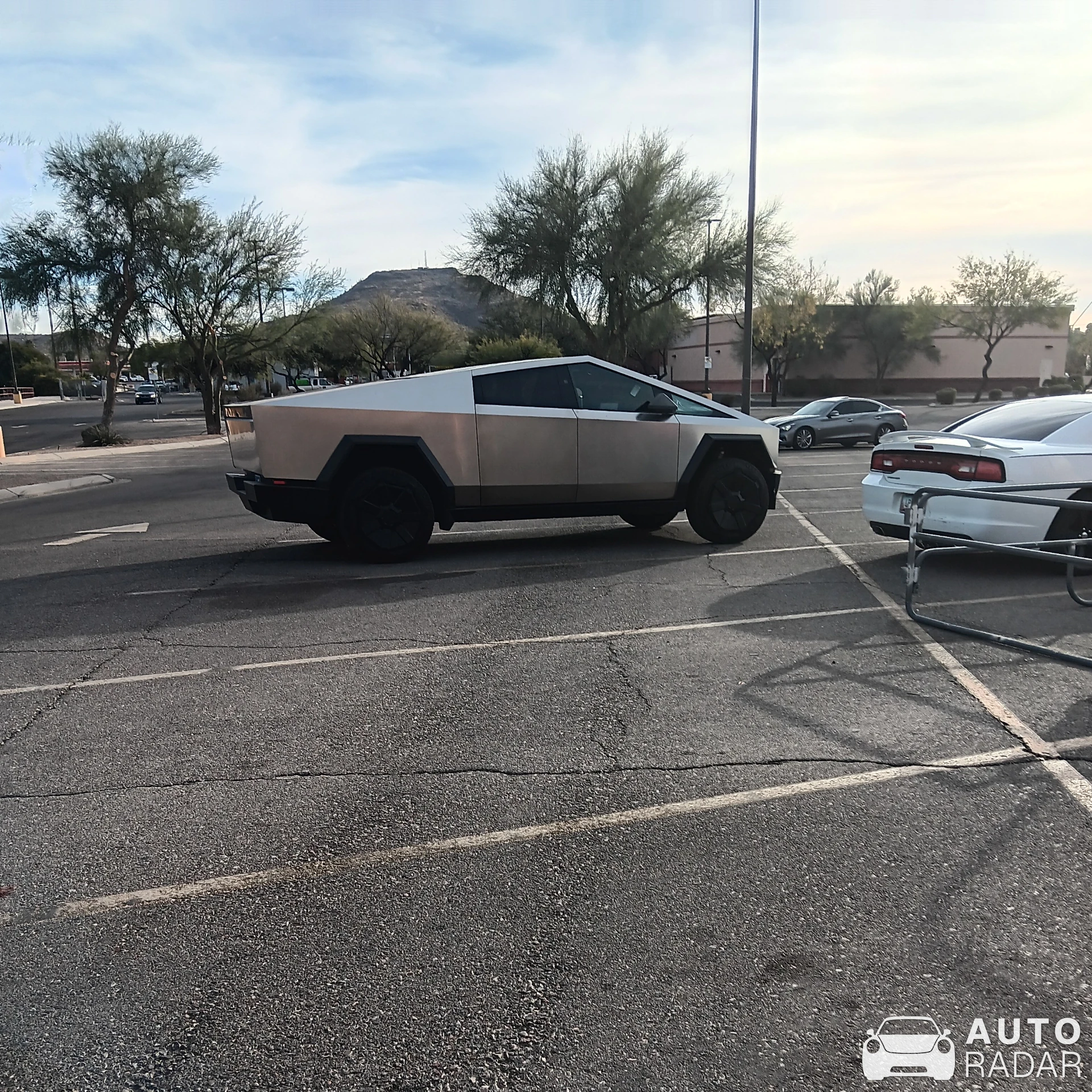 Tesla Cybertruck spotted in Tucson, United States