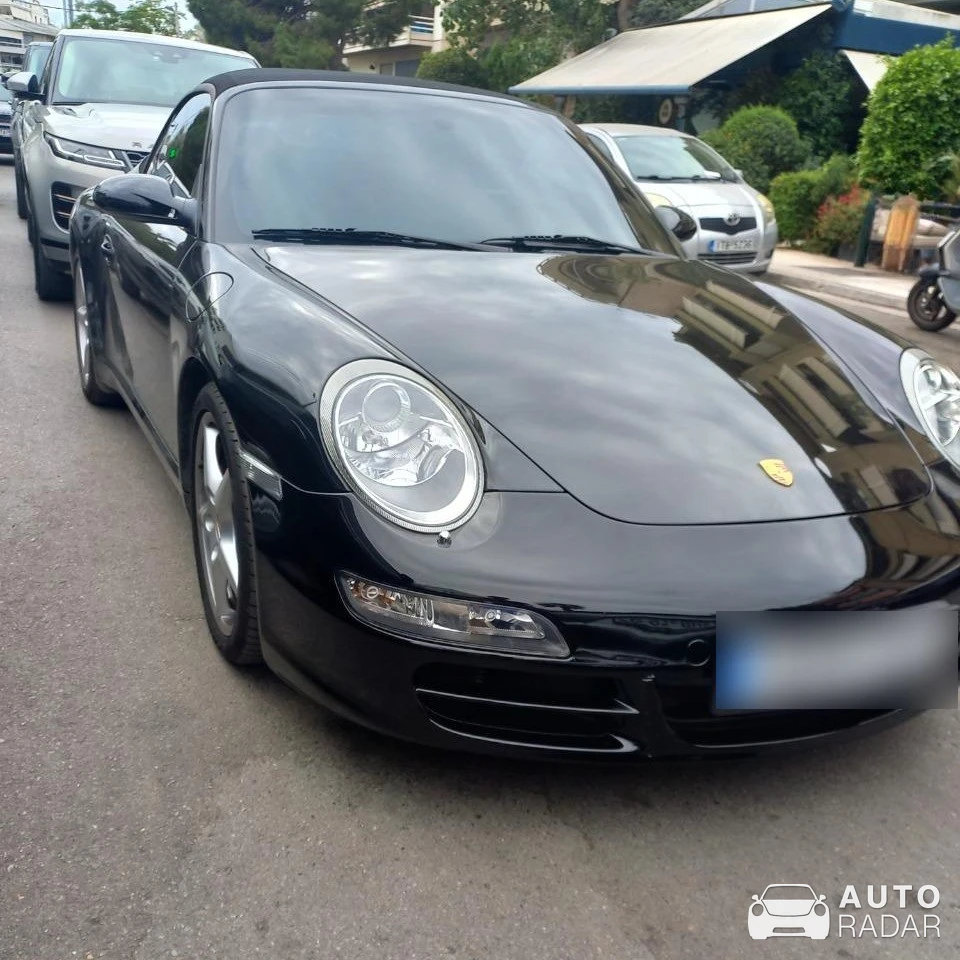 Porsche 997 Carrera Cabriolet spotted in Glifada, Greece