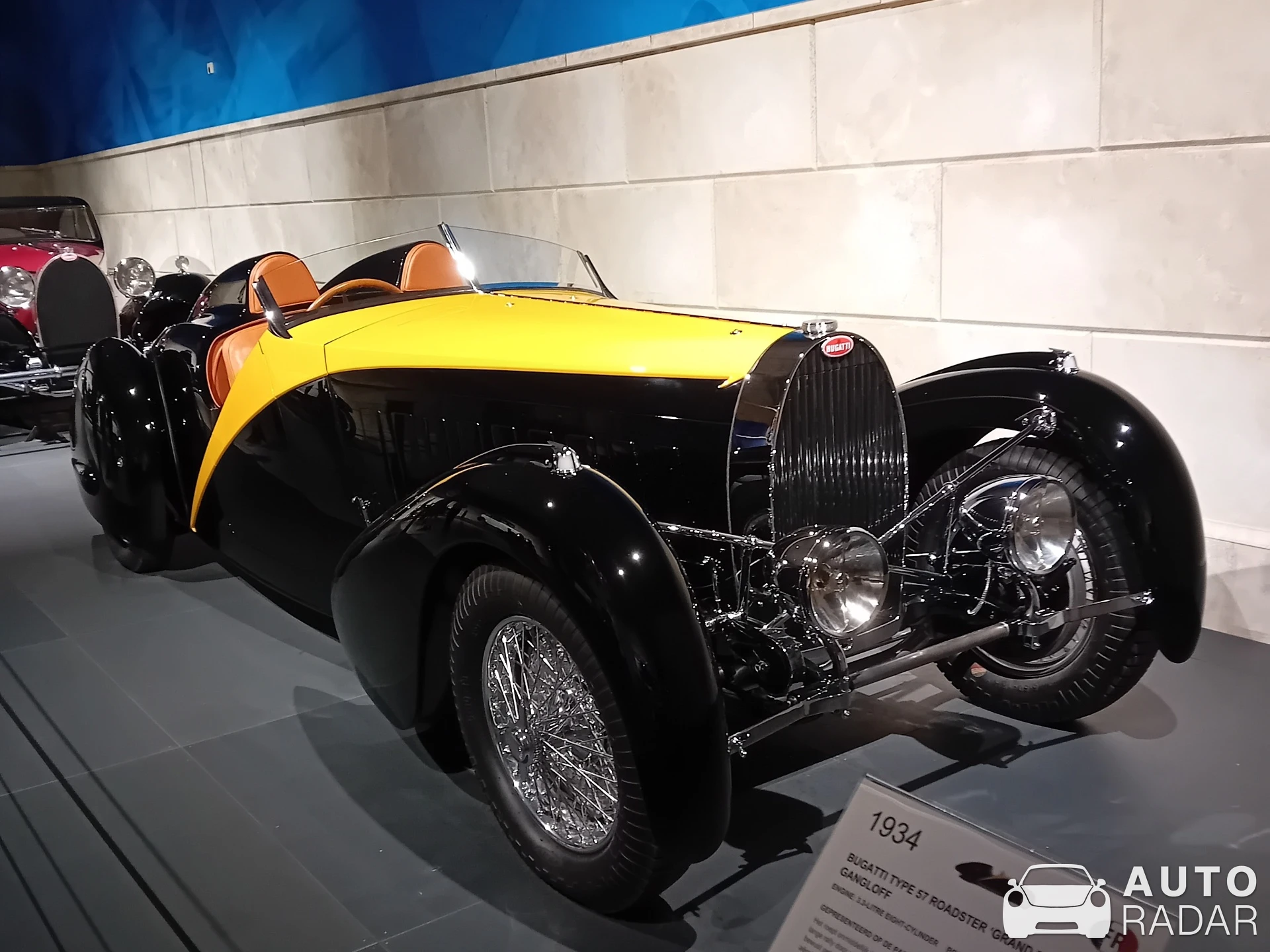 Bugatti Type 57 Roadster Grand Raid Gangloff spotted in Den Haag