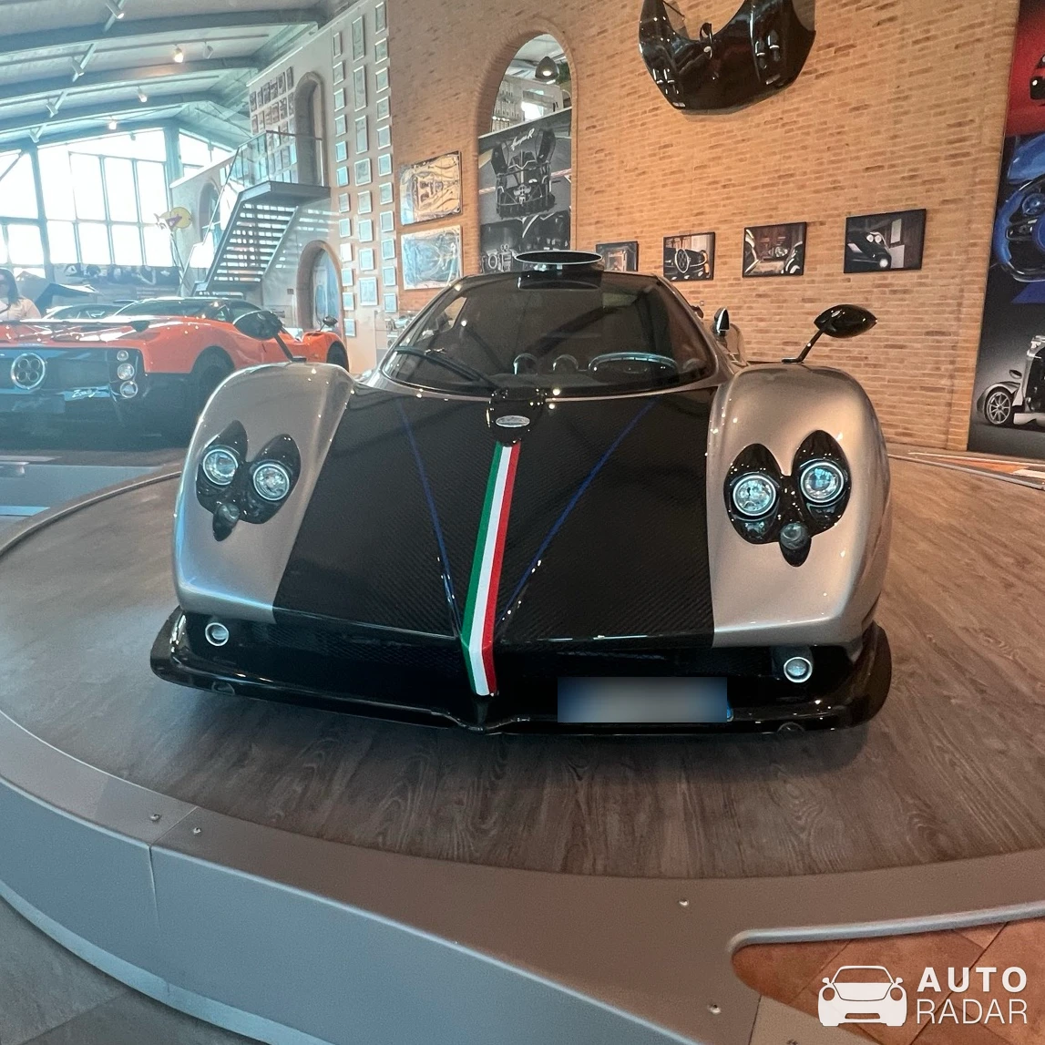Pagani Zonda La Nonna spotted in San Cesario sul Panaro