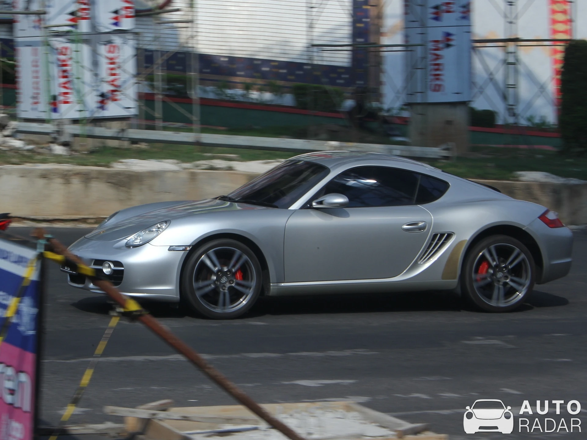 Porsche 981 Cayman spotted in Bandar Lampung City, Indonesia