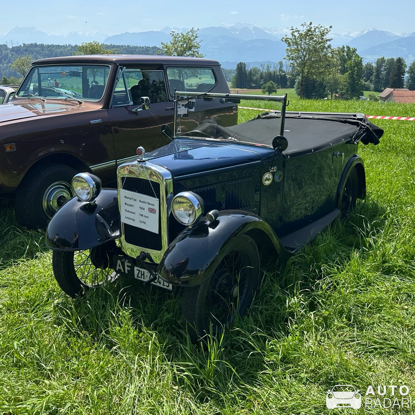 Austin Seven spotted in Dürnten