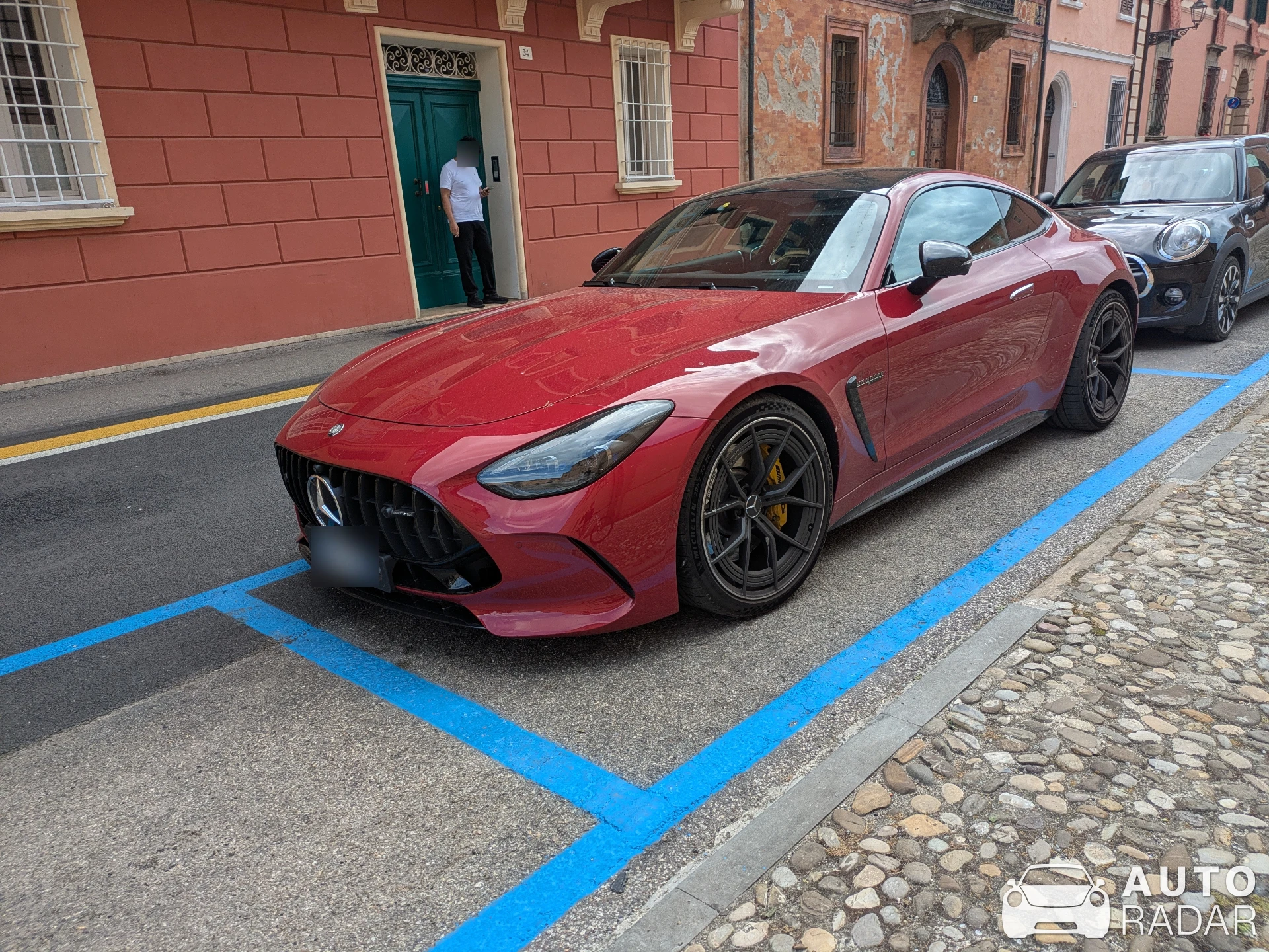 Mercedes-AMG GT 63 S C192 spotted in Faenza