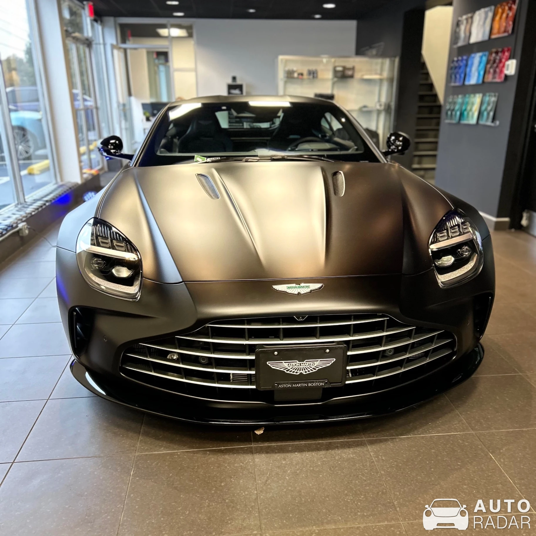 Aston Martin V8 Vantage spotted in Westwood, United States