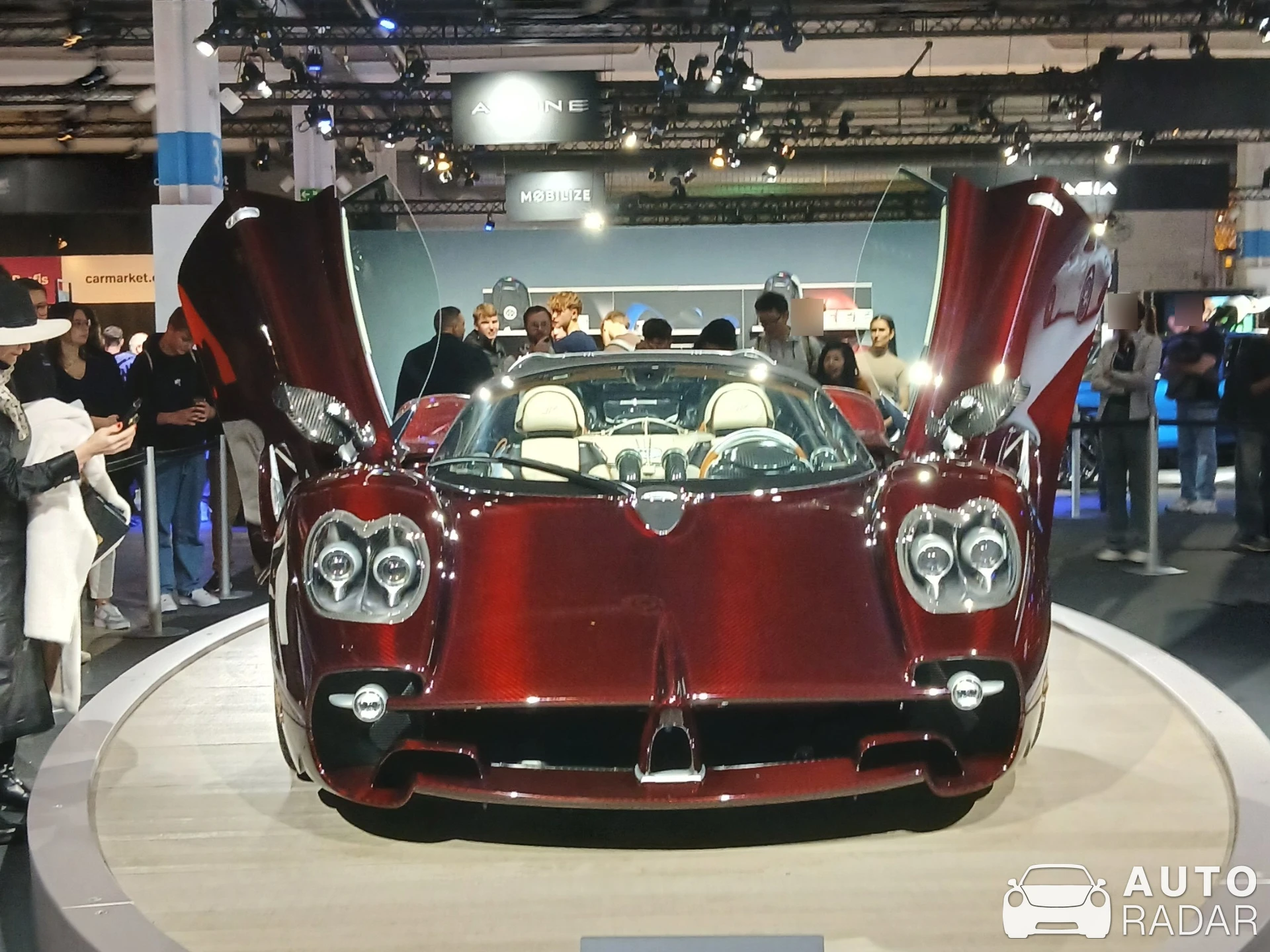 Pagani Utopia Roadster spotted in Zürich, Schweiz