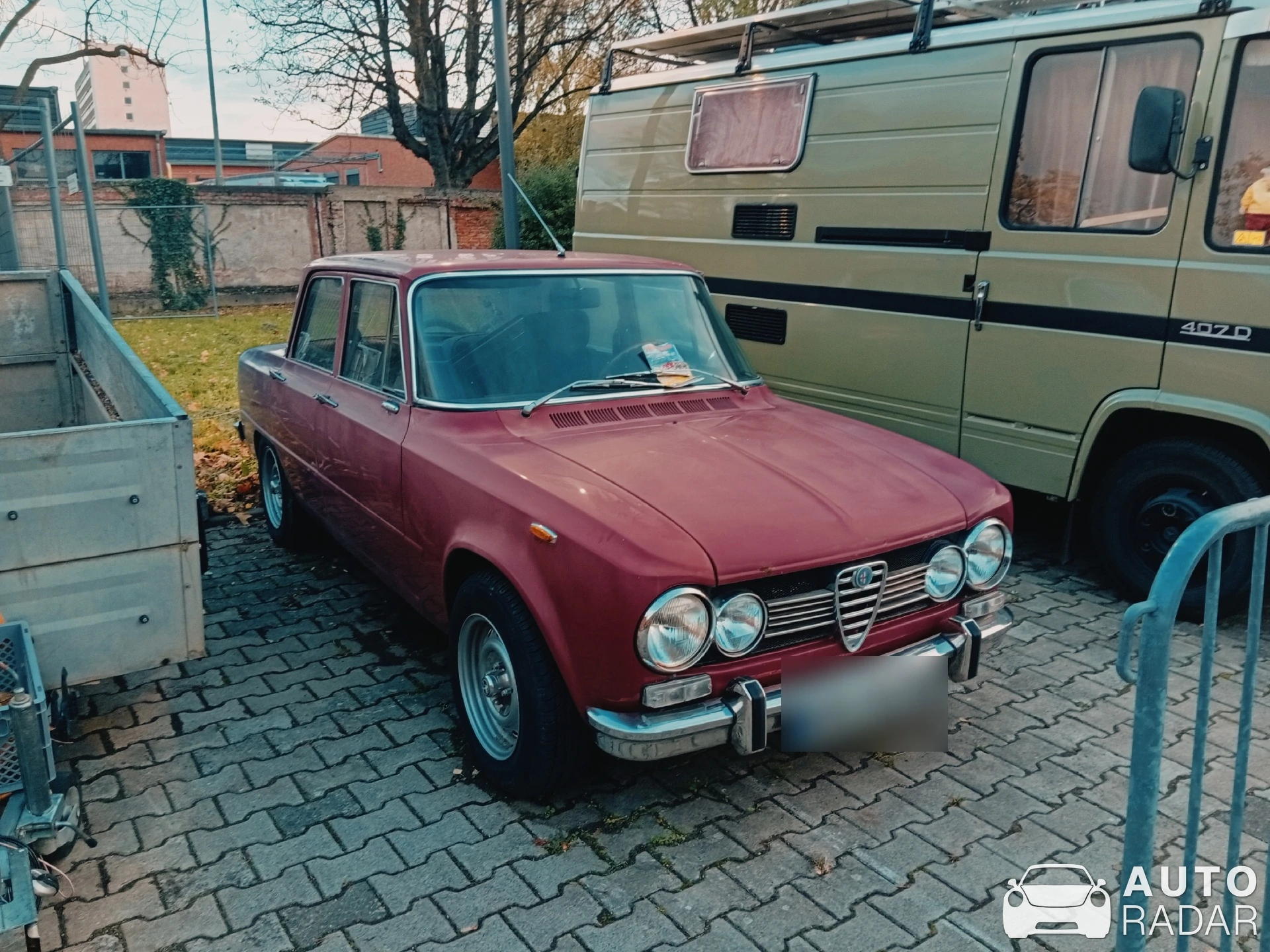 Alfa Romeo Giulia Super 1600 spotted in Frankfurt am Main