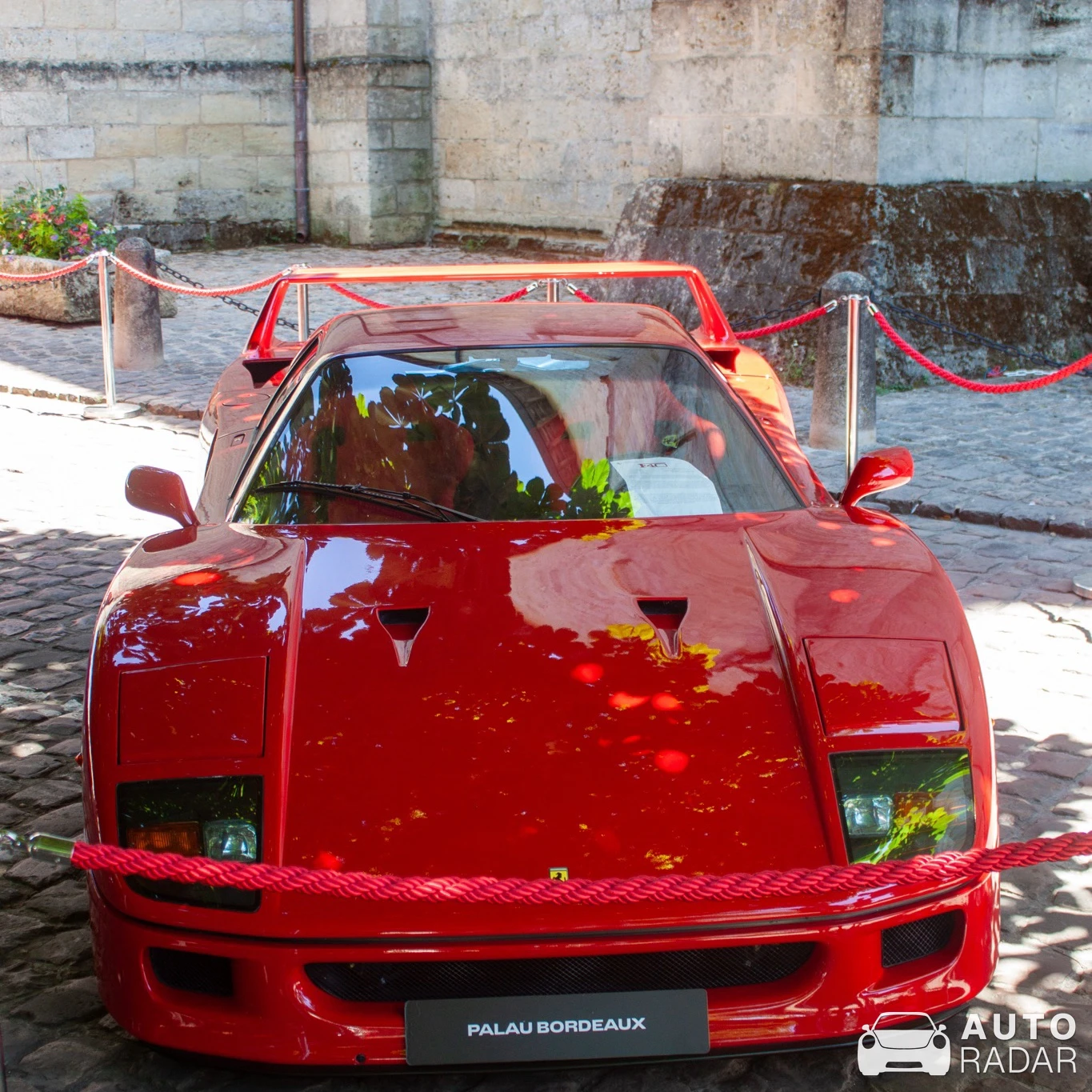 Ferrari F40 spotted in Gradignan, France