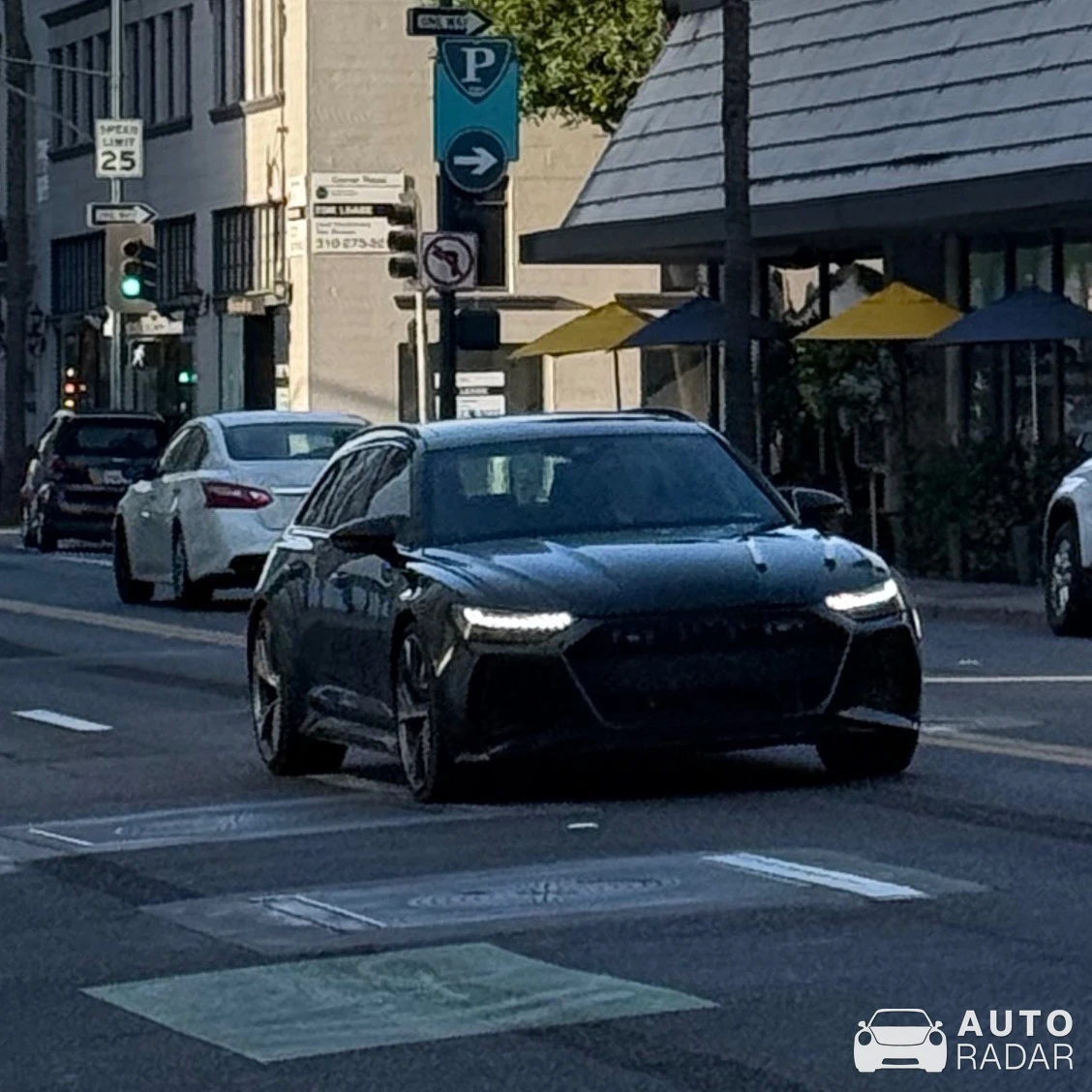Audi RS6 Avant C8 spotted in Beverly Hills, United States
