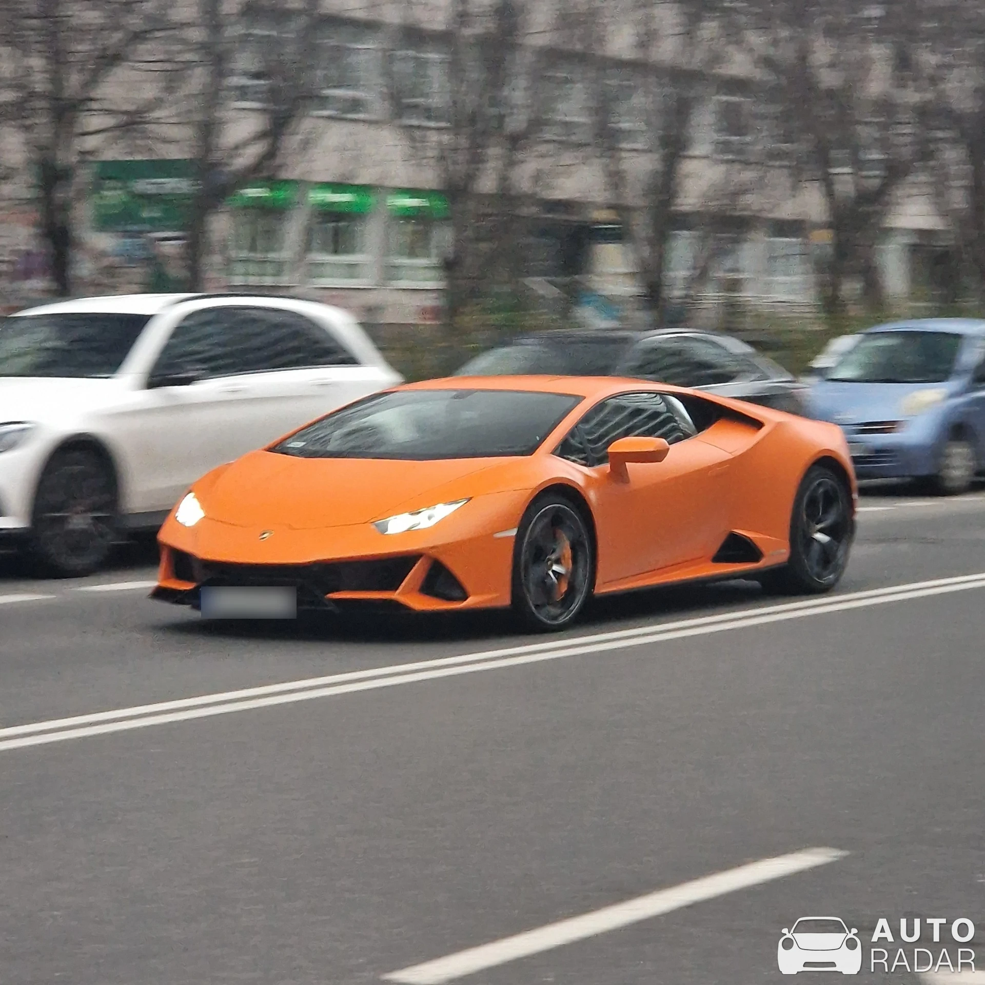 Lamborghini Huracán LP640-4 EVO spotted in Warszawa, Polska