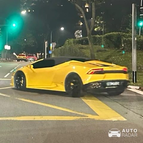 Lamborghini Huracán LP610-4 Spyder spotted in Singapore, Singapore