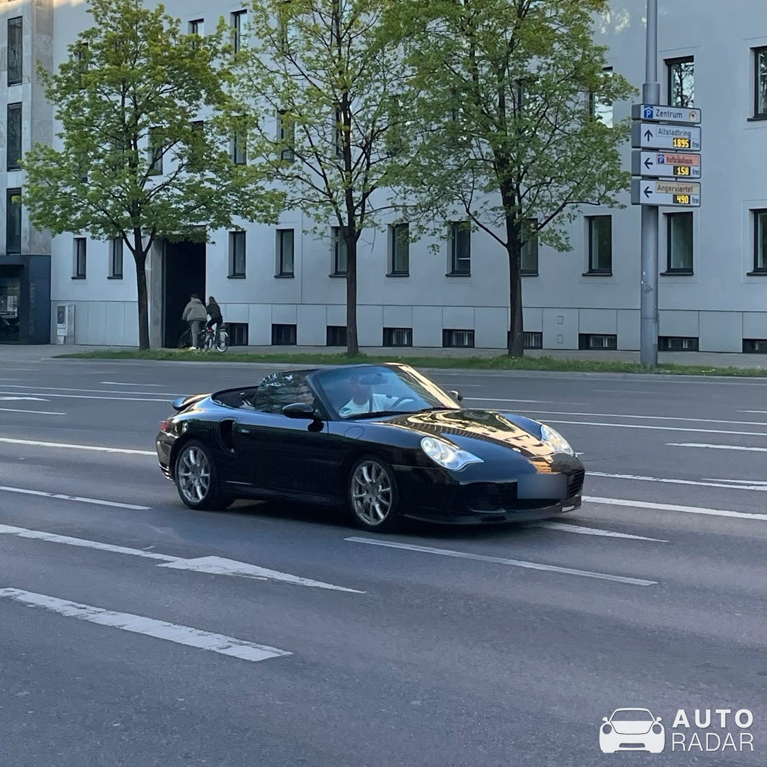 Porsche 996 Turbo S Cabriolet spotted in München