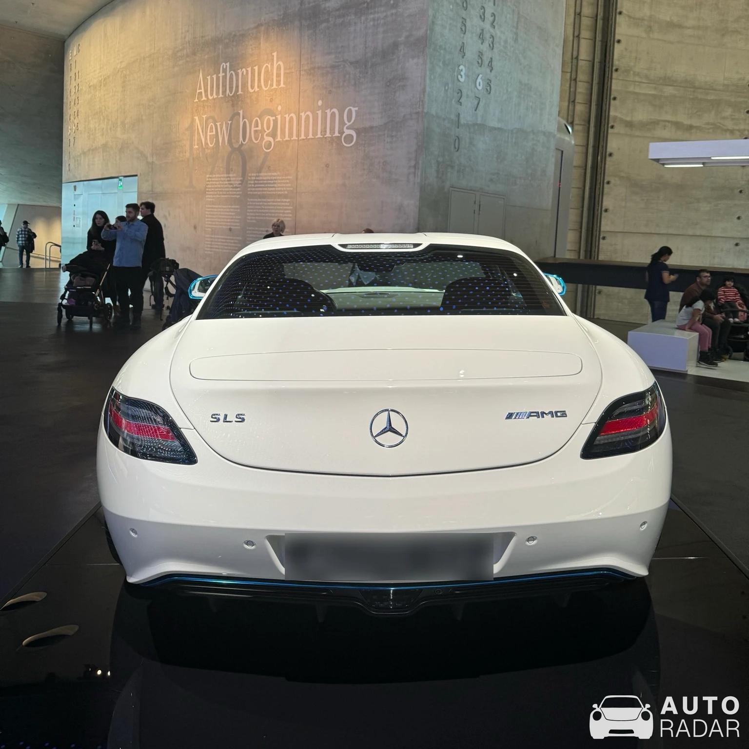 Mercedes-Benz SLS AMG GT Roadster spotted in Stuttgart, Deutschland