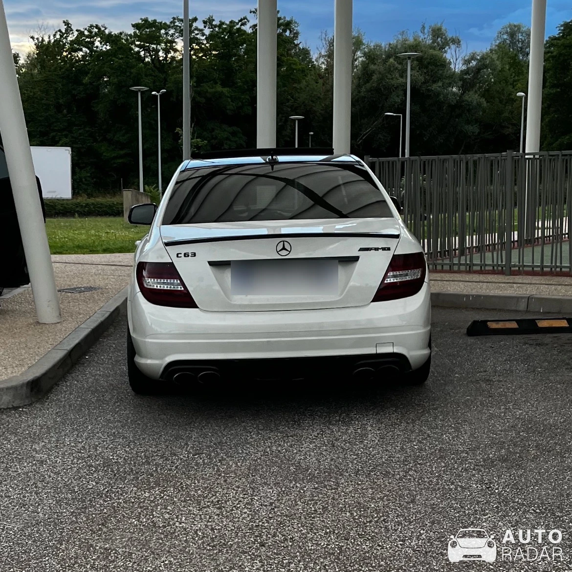 Mercedes-AMG C 63 Sedan W204 spotted in Èze, France