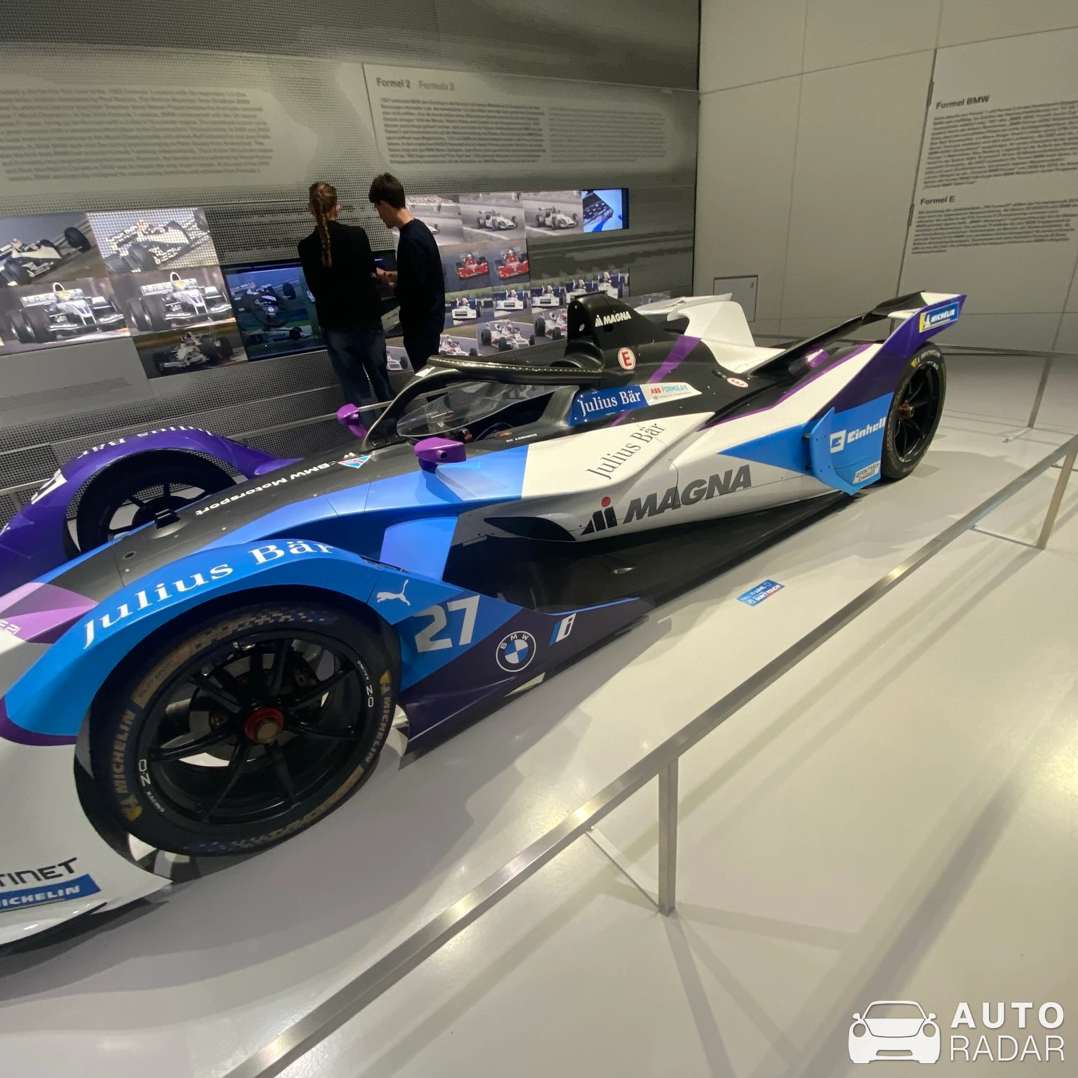 BMW iFE.21 Formula E Gen2 spotted in München