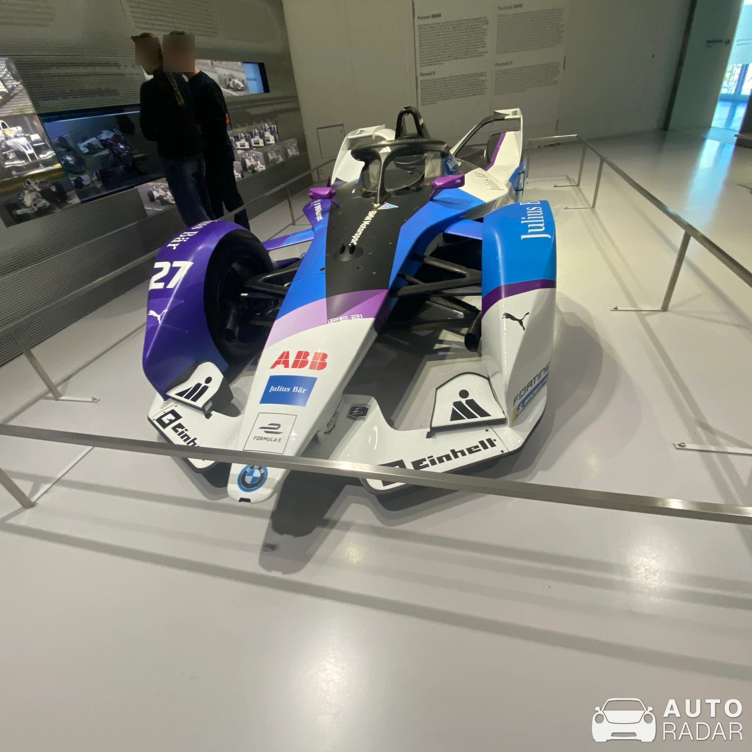 BMW iFE.21 Formula E Gen2 spotted in München, Németország