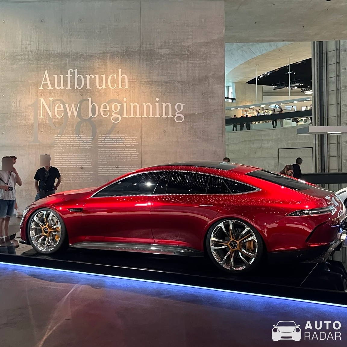 Mercedes-AMG GT Concept spotted in Stuttgart