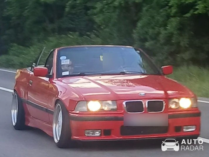 BMW 3 Series E36 Cabriolet spotted in Blejoi