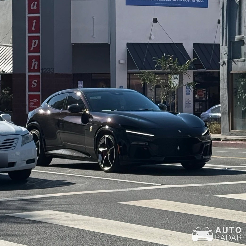Ferrari Purosangue spotted in West Hollywood, United States