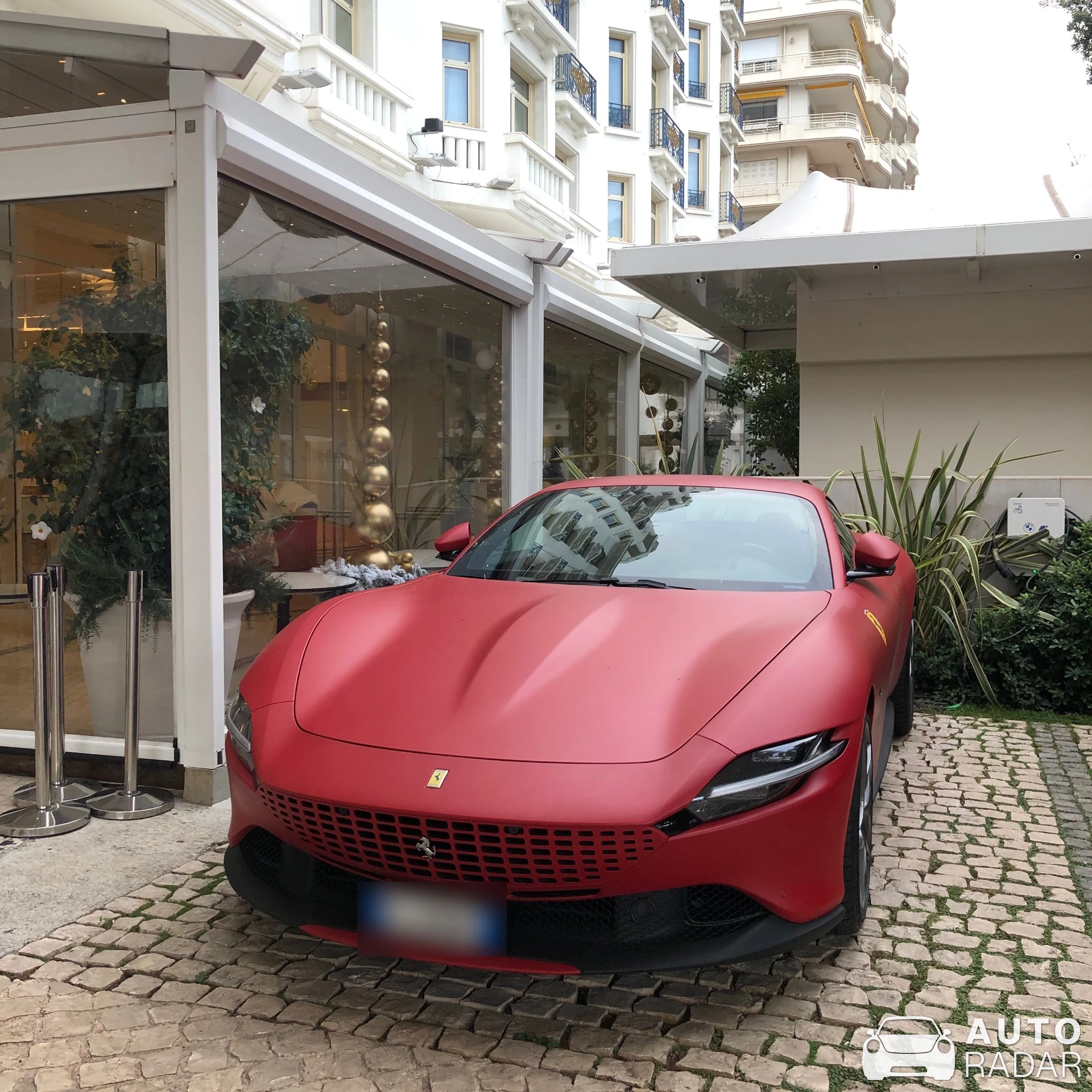 Ferrari Roma spotted in Cannes, France