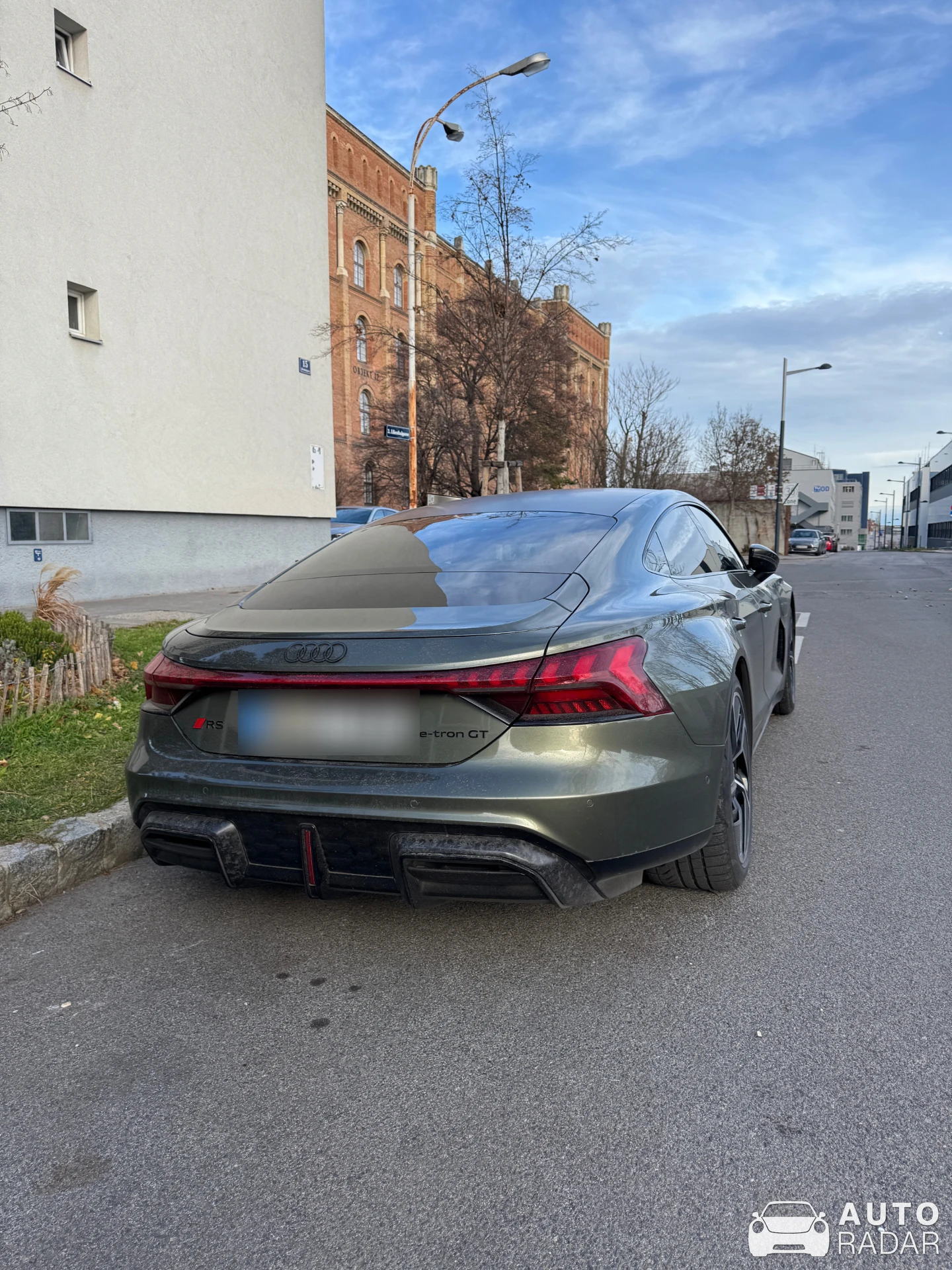 Audi RS E-Tron GT spotted in Wien, Austria