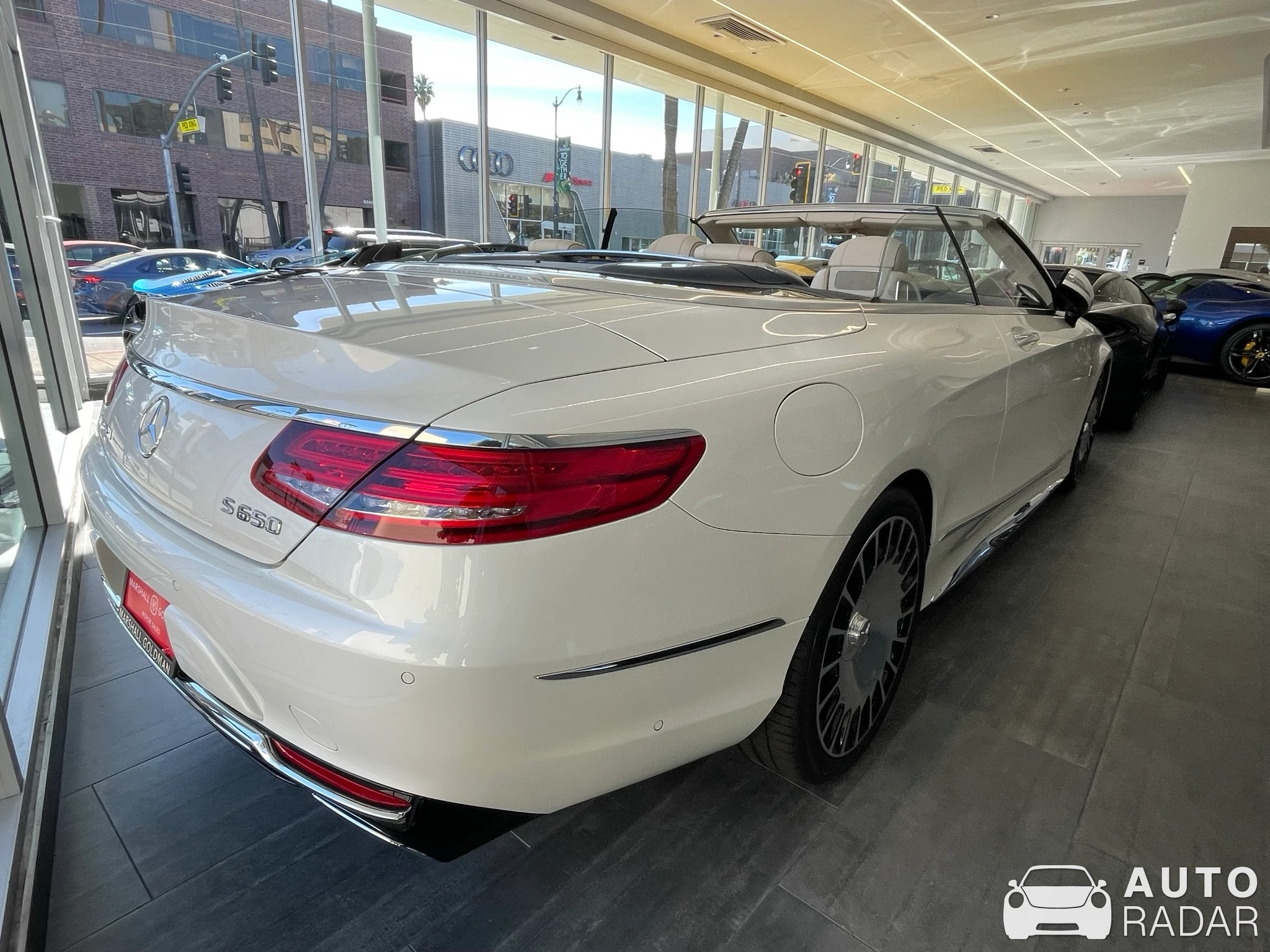 Mercedes-Maybach S 650 A217 Cabriolet spotted in Beverly Hills