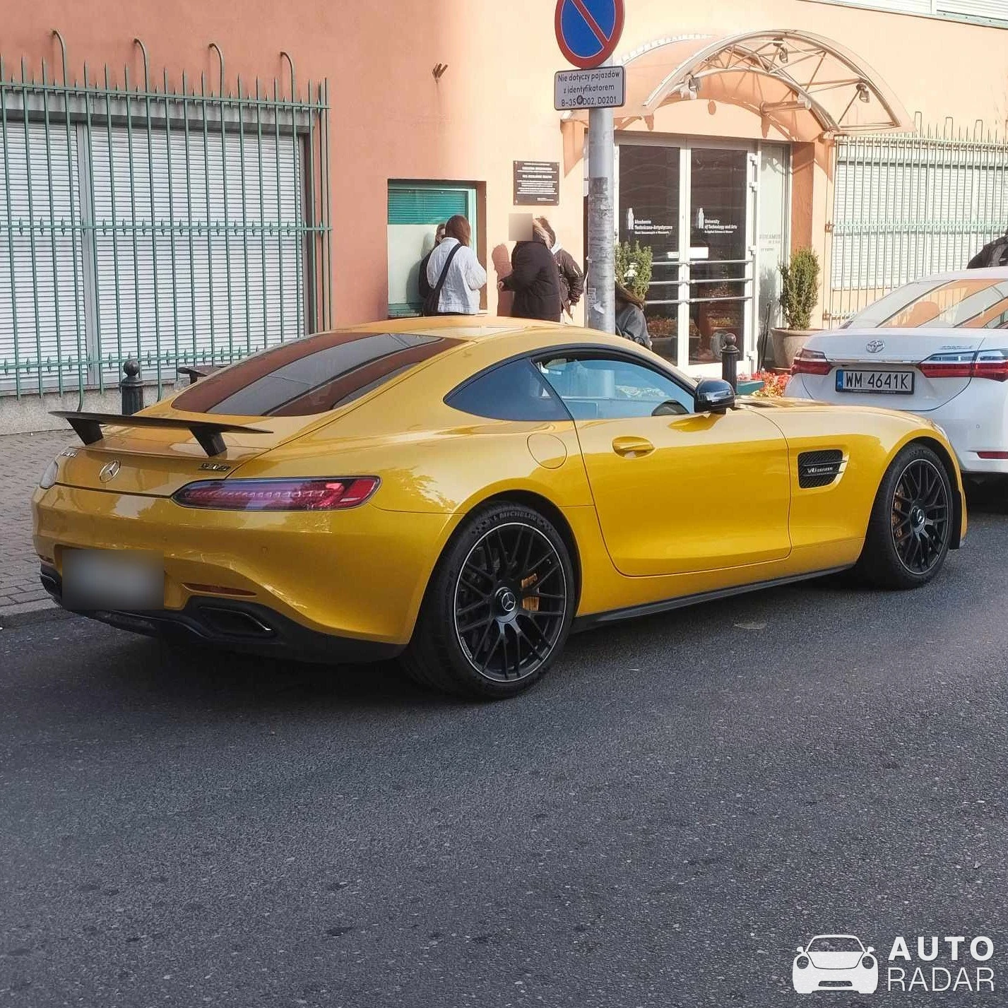 Mercedes-AMG GT S C190 2019 spotted in Warszawa