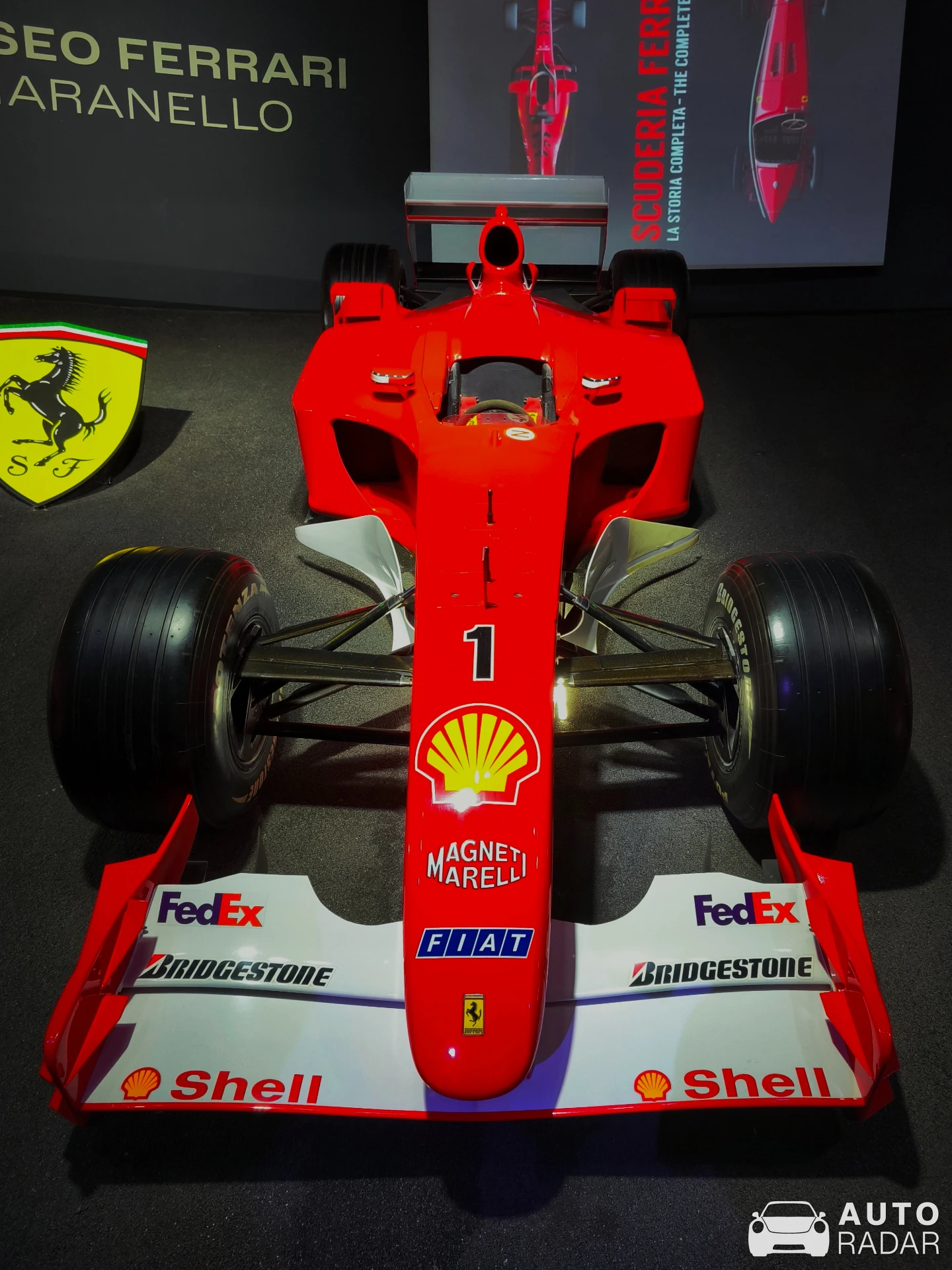 Ferrari F2001 spotted in Maranello, Italy