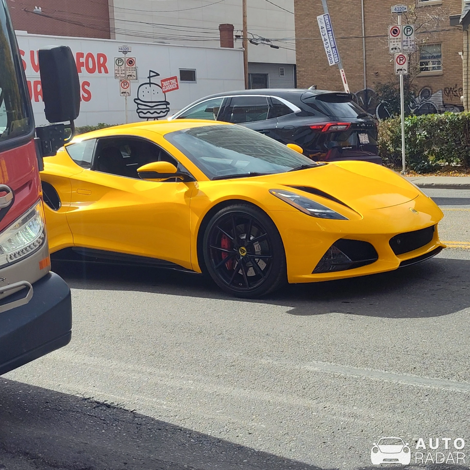 Lotus Emira I4 spotted in Calgary, Canada