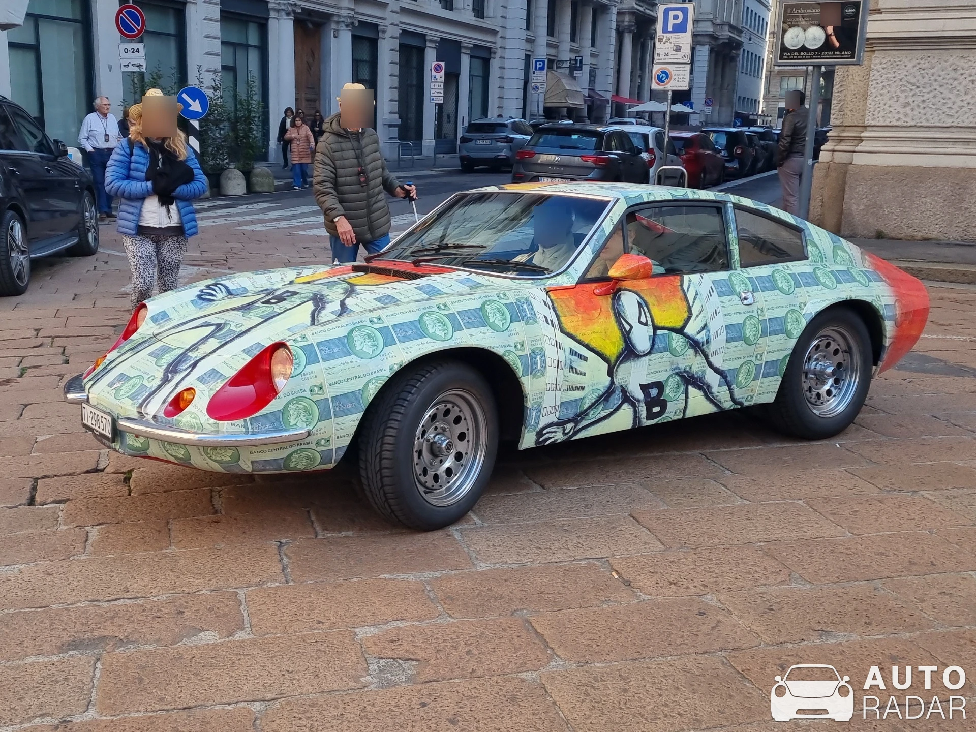 Puma GTE spotted in Milano, Italia