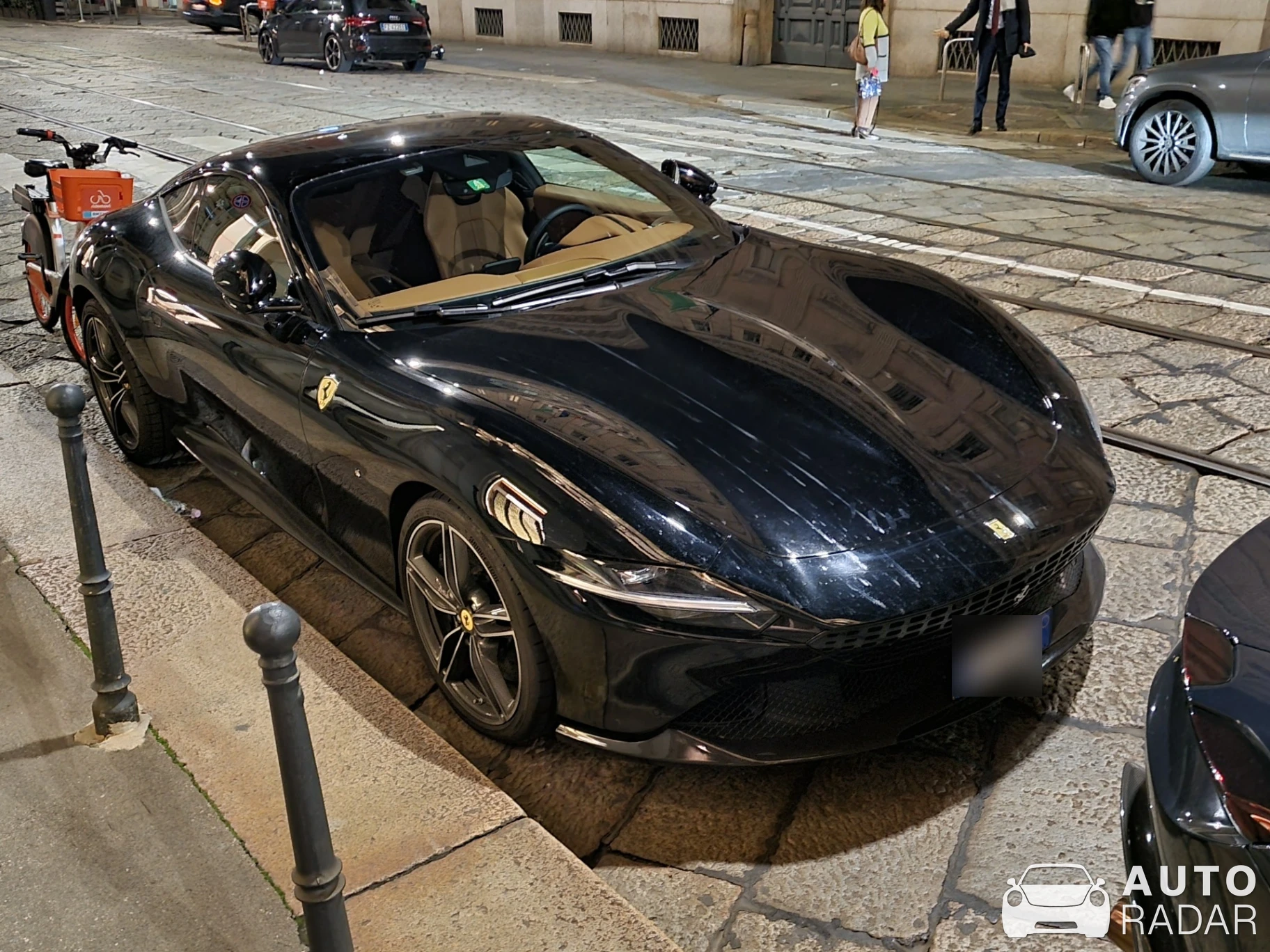 Ferrari Roma spotted in Milano, Italia