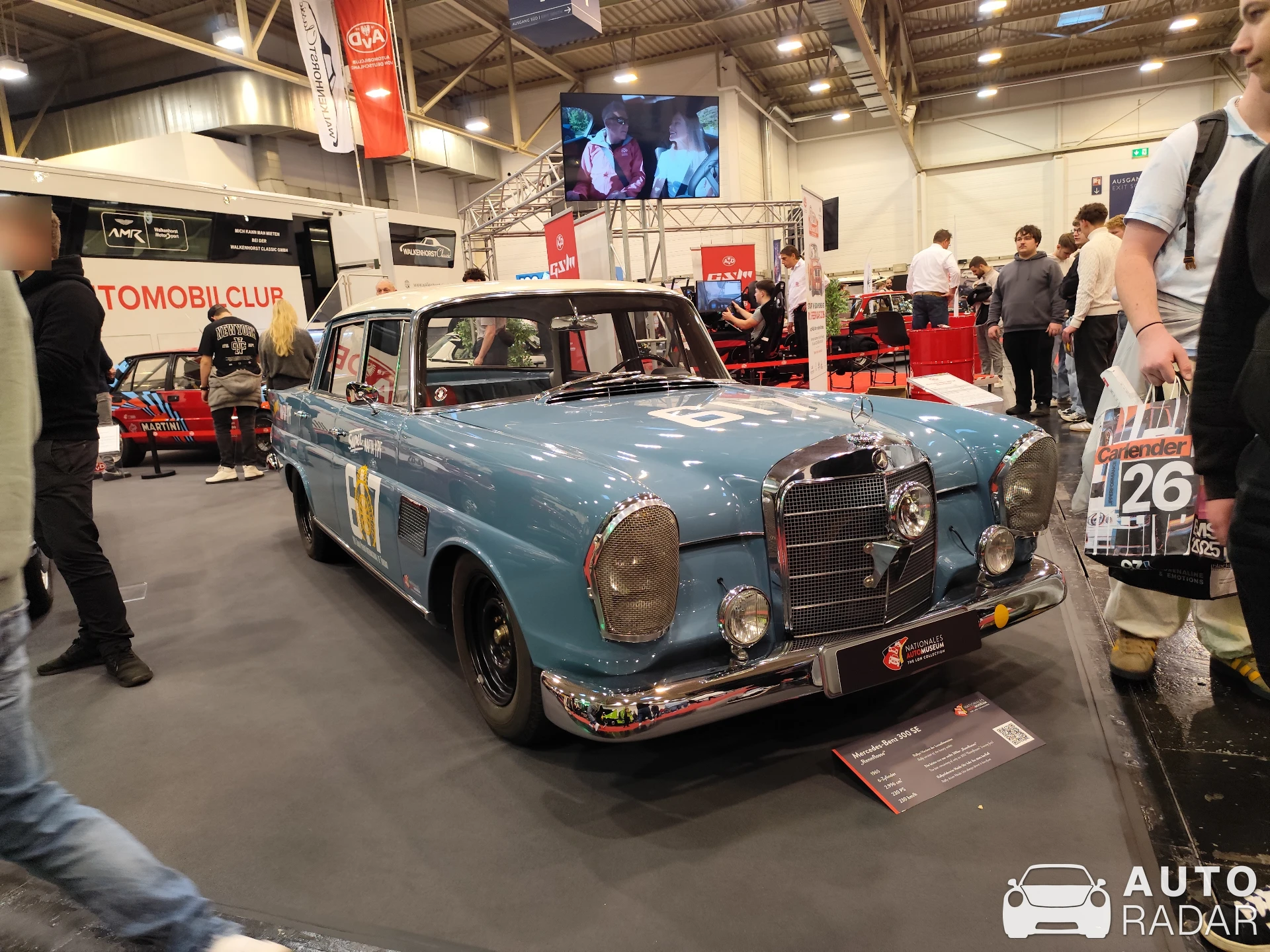 Mercedes-Benz 300 SE Rallye spotted in Essen