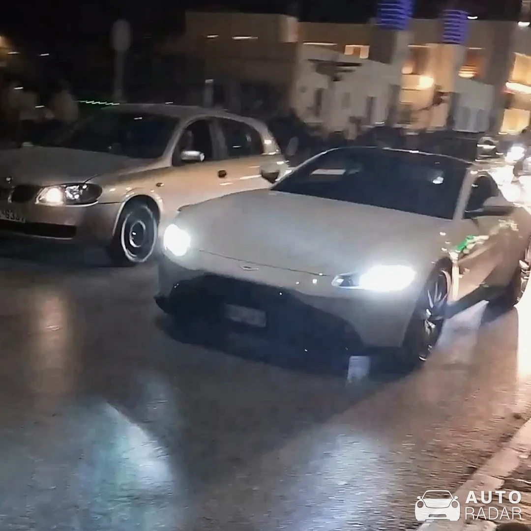 Aston Martin V8 Vantage spotted in Thessaloniki, Greece