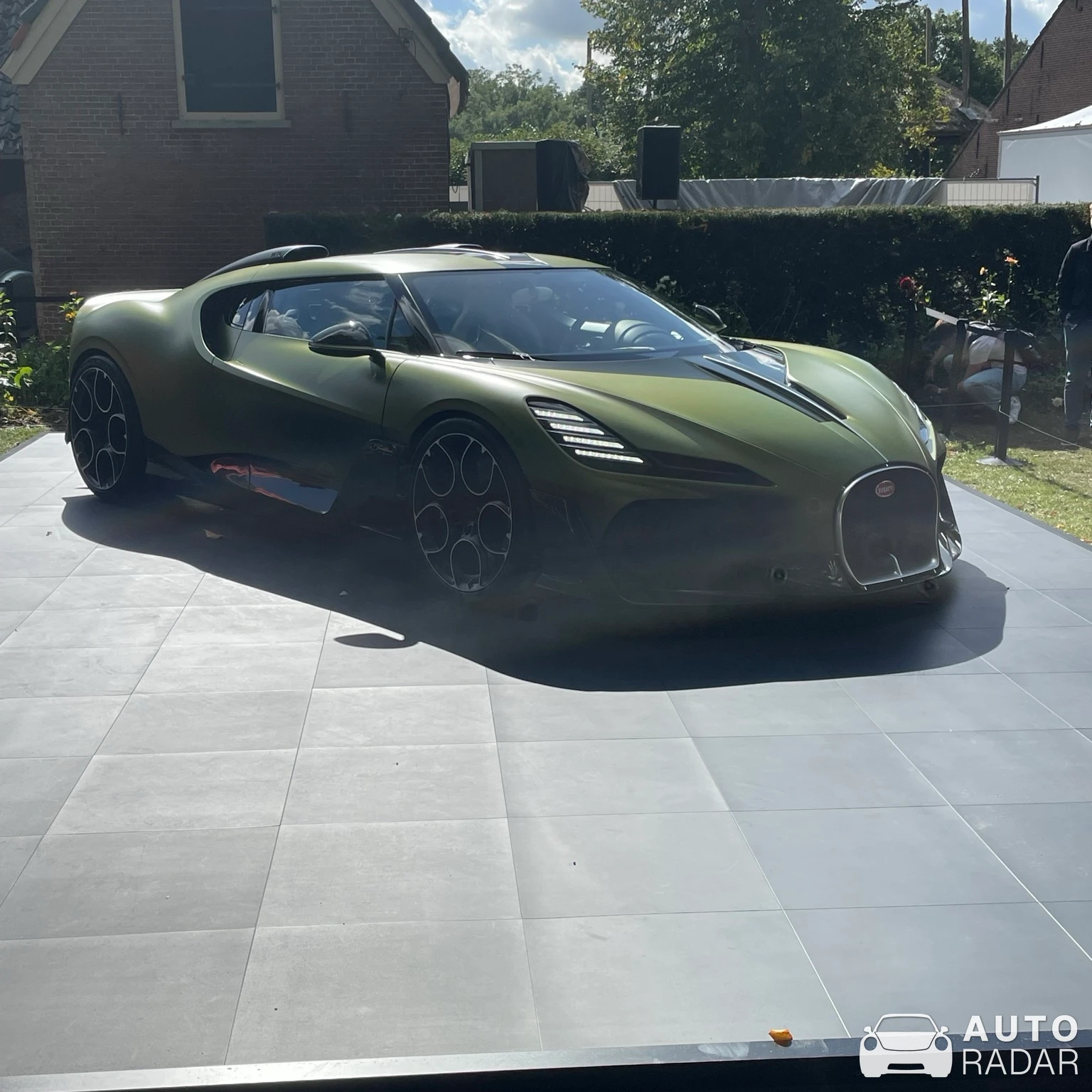 Bugatti Brouillard spotted in Beesd
