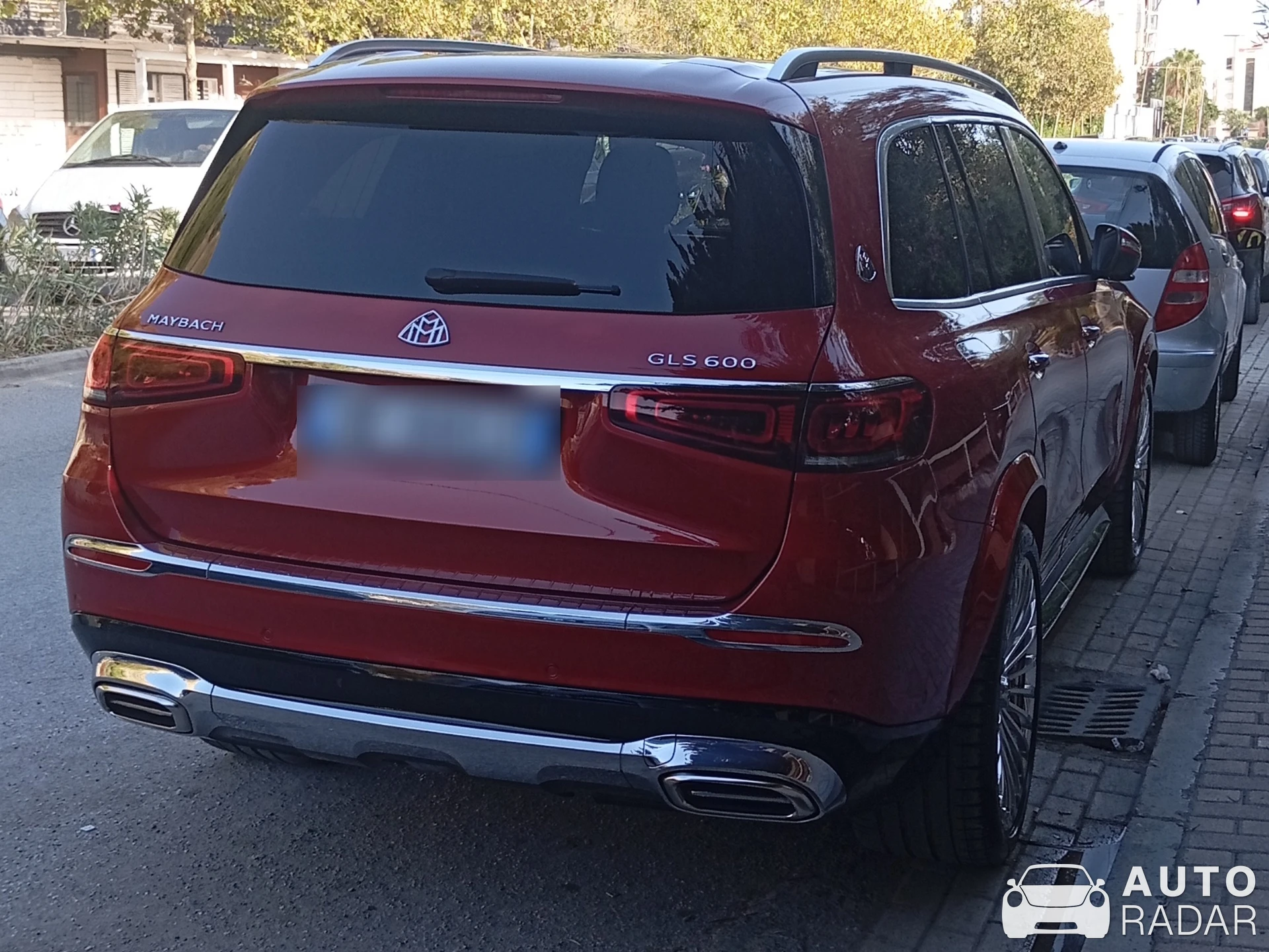 Mercedes-Maybach GLS 600 spotted in Durrës