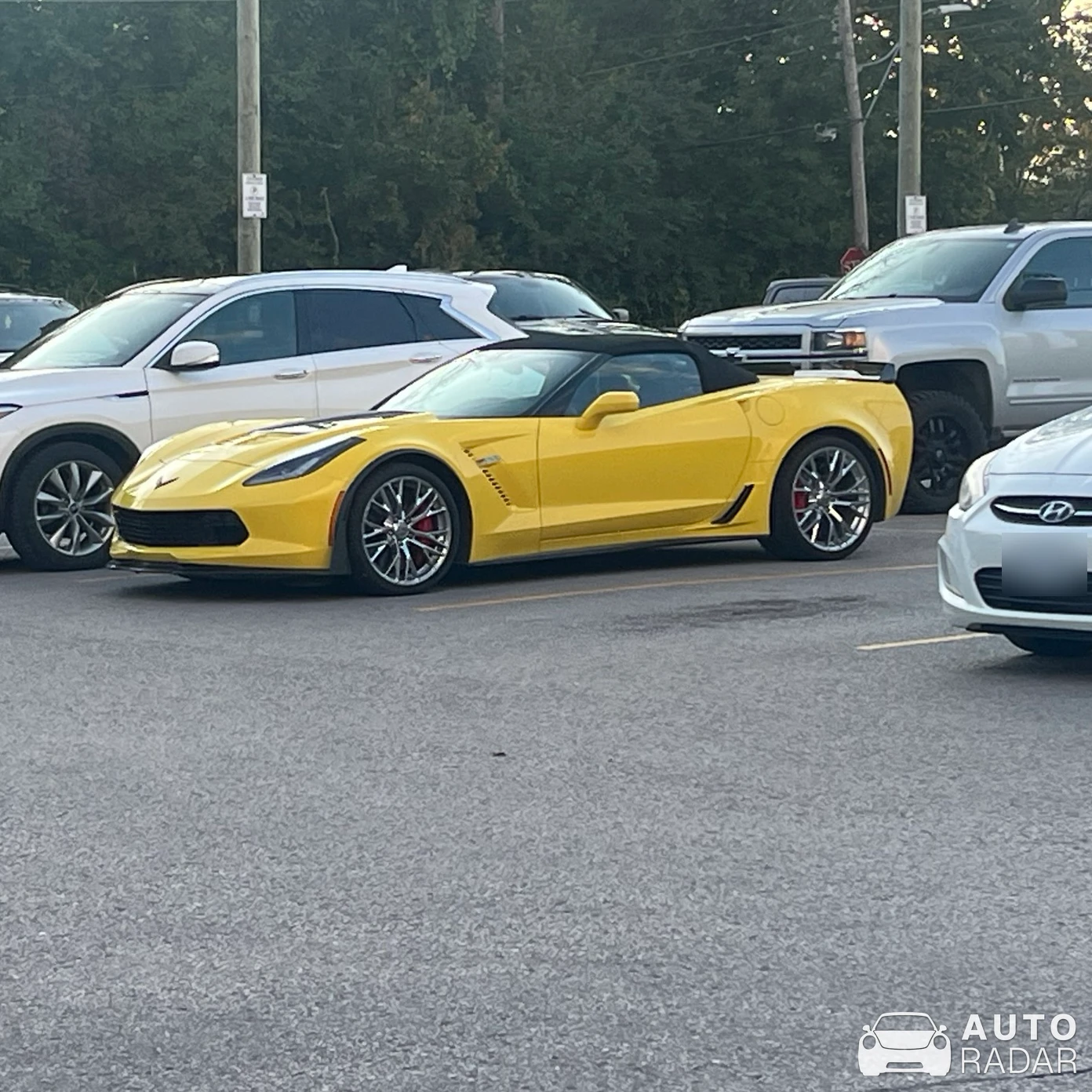 Chevrolet Corvette C7 Stingray spotted in Georgina