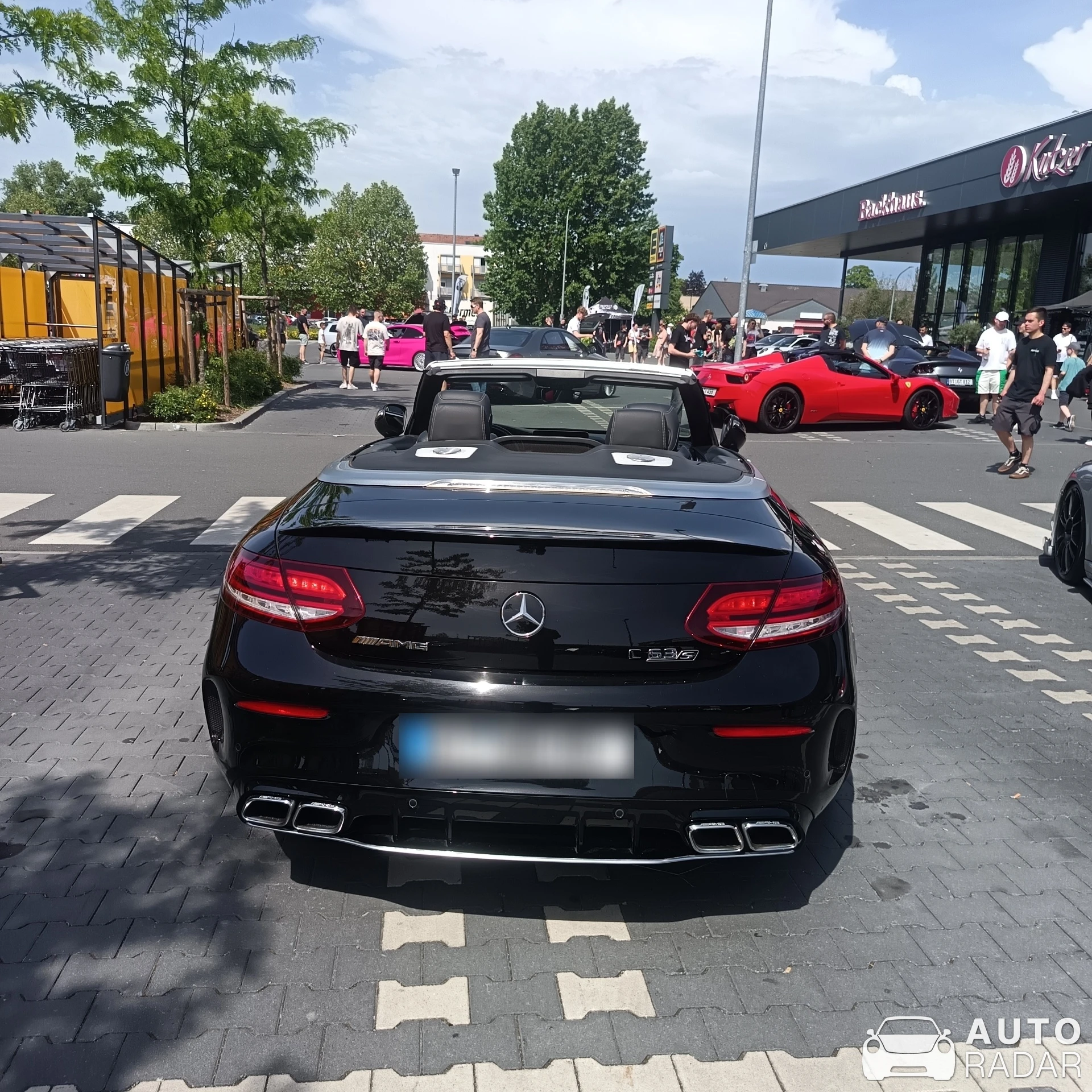 Mercedes-AMG C 63 S Convertible A205 spotted in Bindlach
