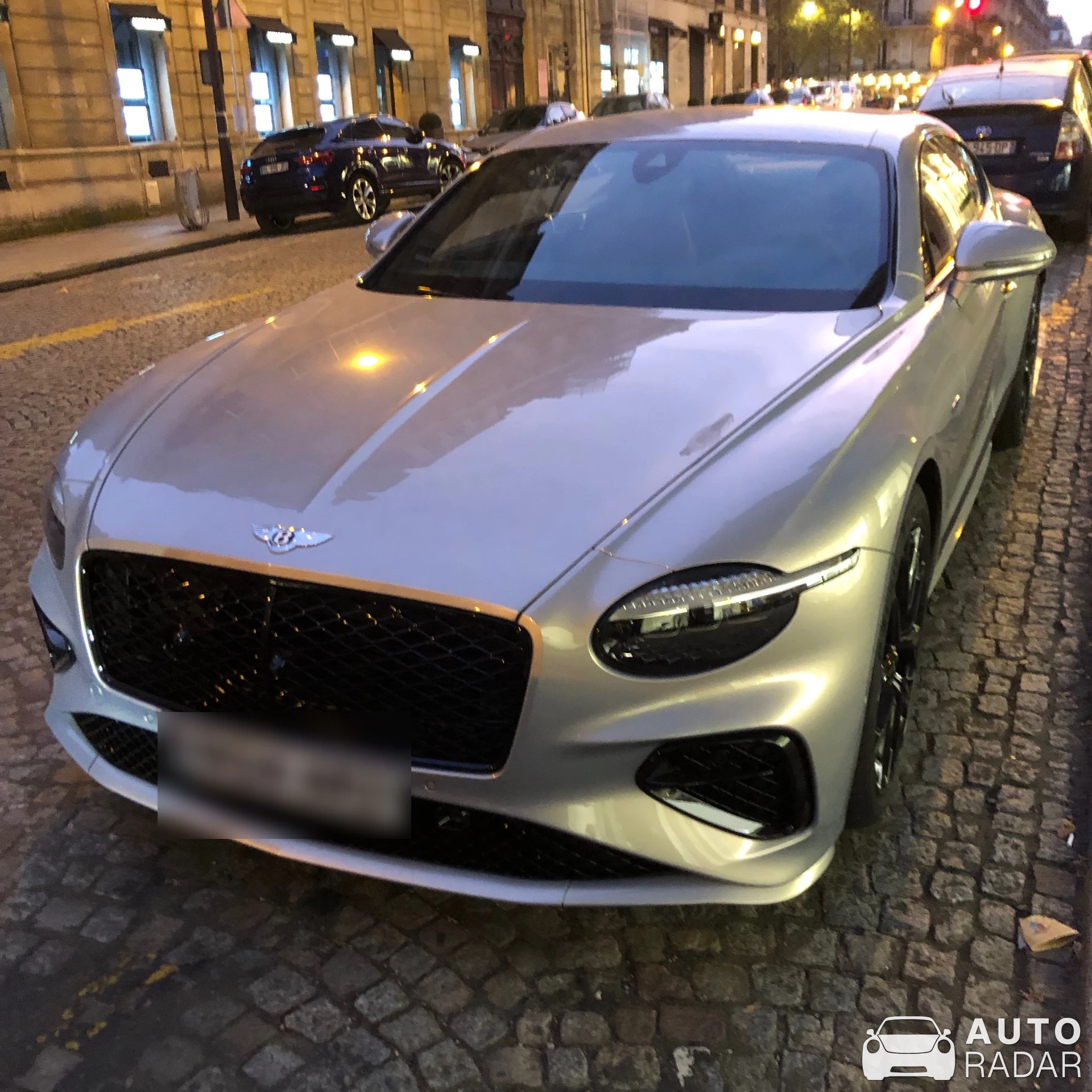 Bentley Continental GTC V8 spotted in Paris, France