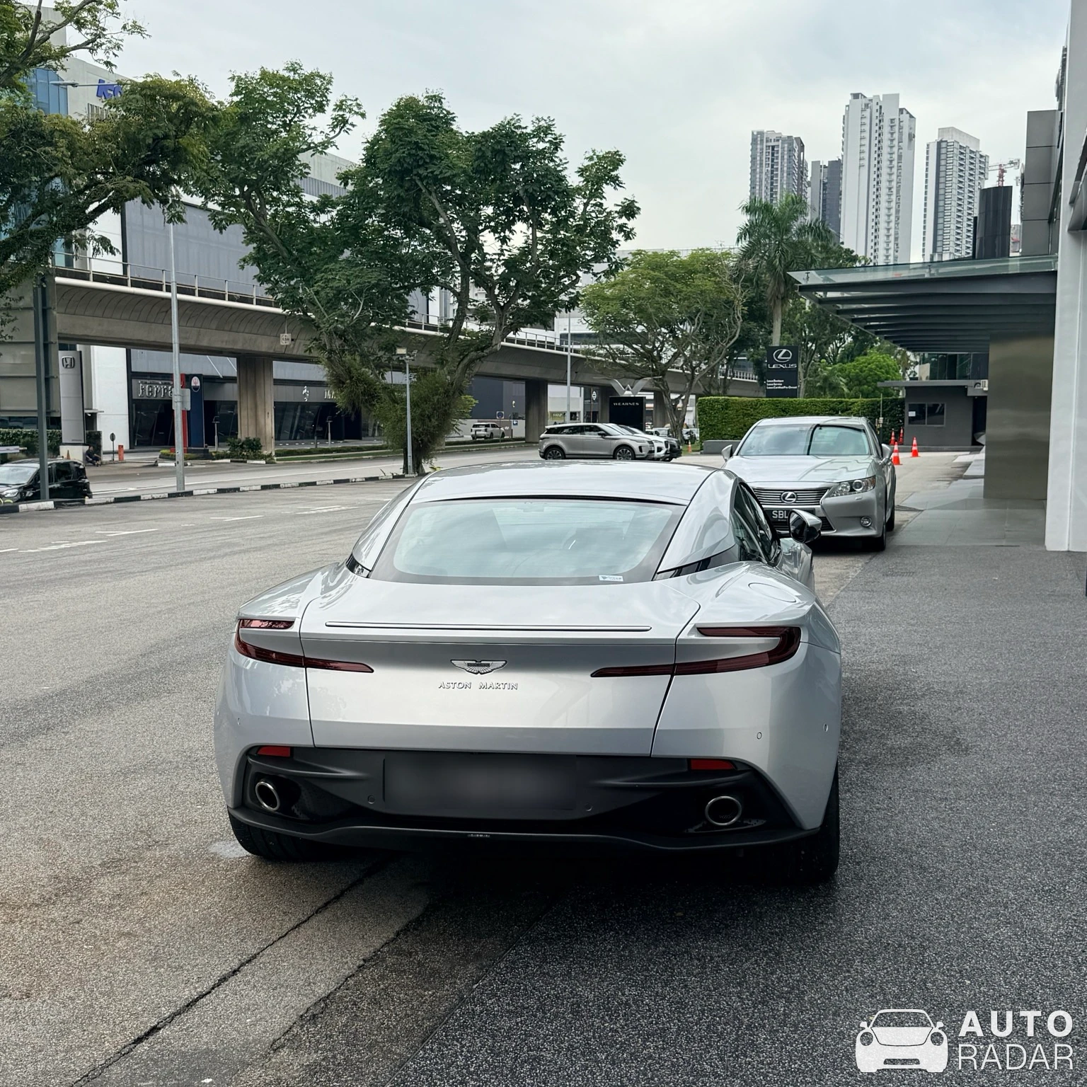Aston Martin DB11 V8 spotted in Singapore