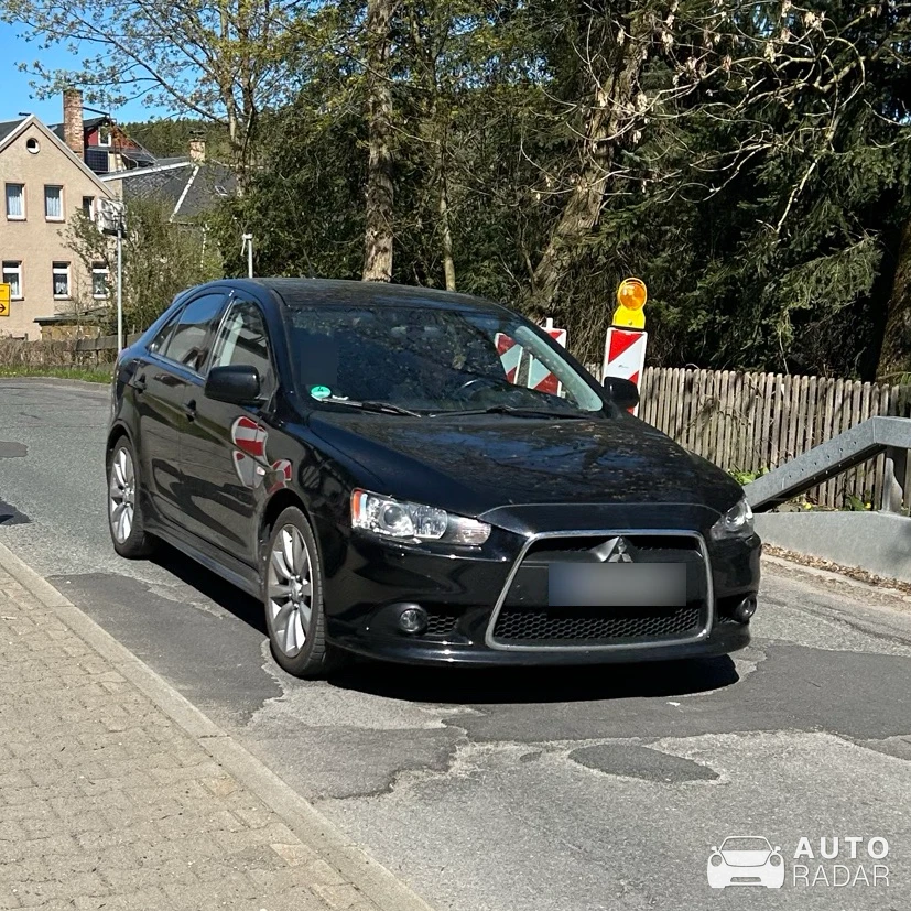 Mitsubishi Lancer Sportback Ralliart spotted in Zwönitz