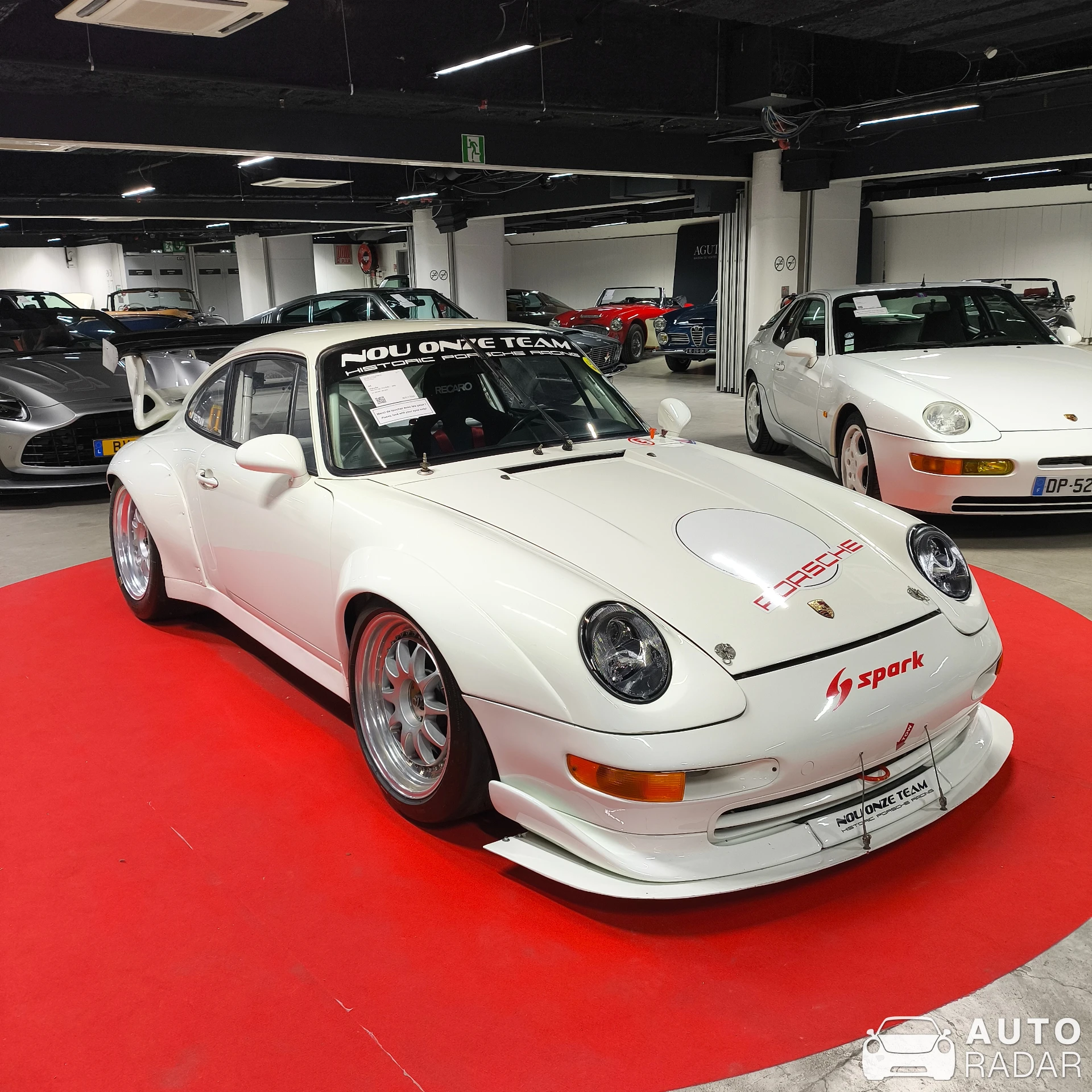 Porsche 993 Cup RSR 3.8 spotted in Paris