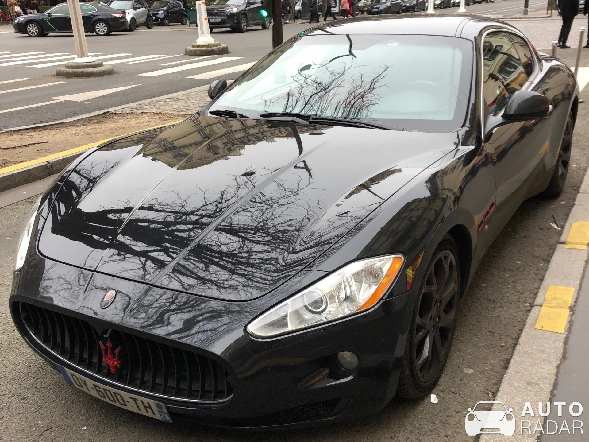 Maserati GranTurismo S spotted in Paris, France