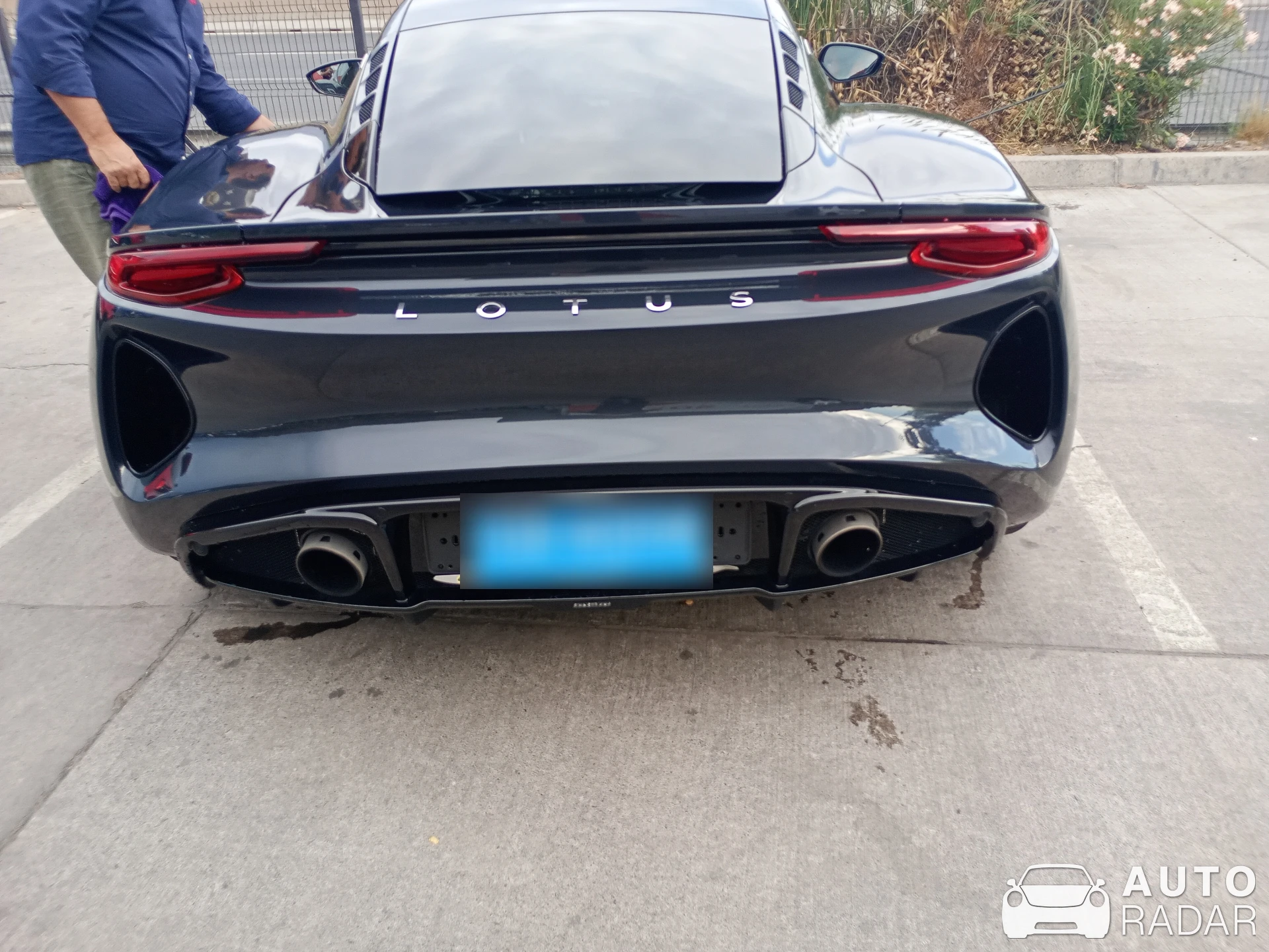 Lotus Emira V6 First Edition spotted in Vitacura, Chile