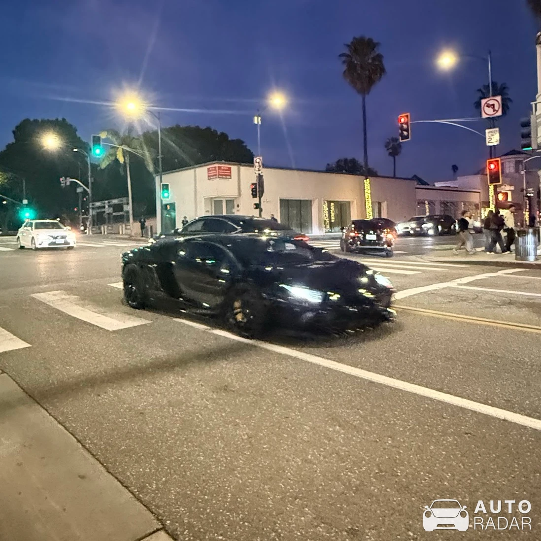 Lamborghini Aventador S LP740-4 spotted in Beverly Hills, United States