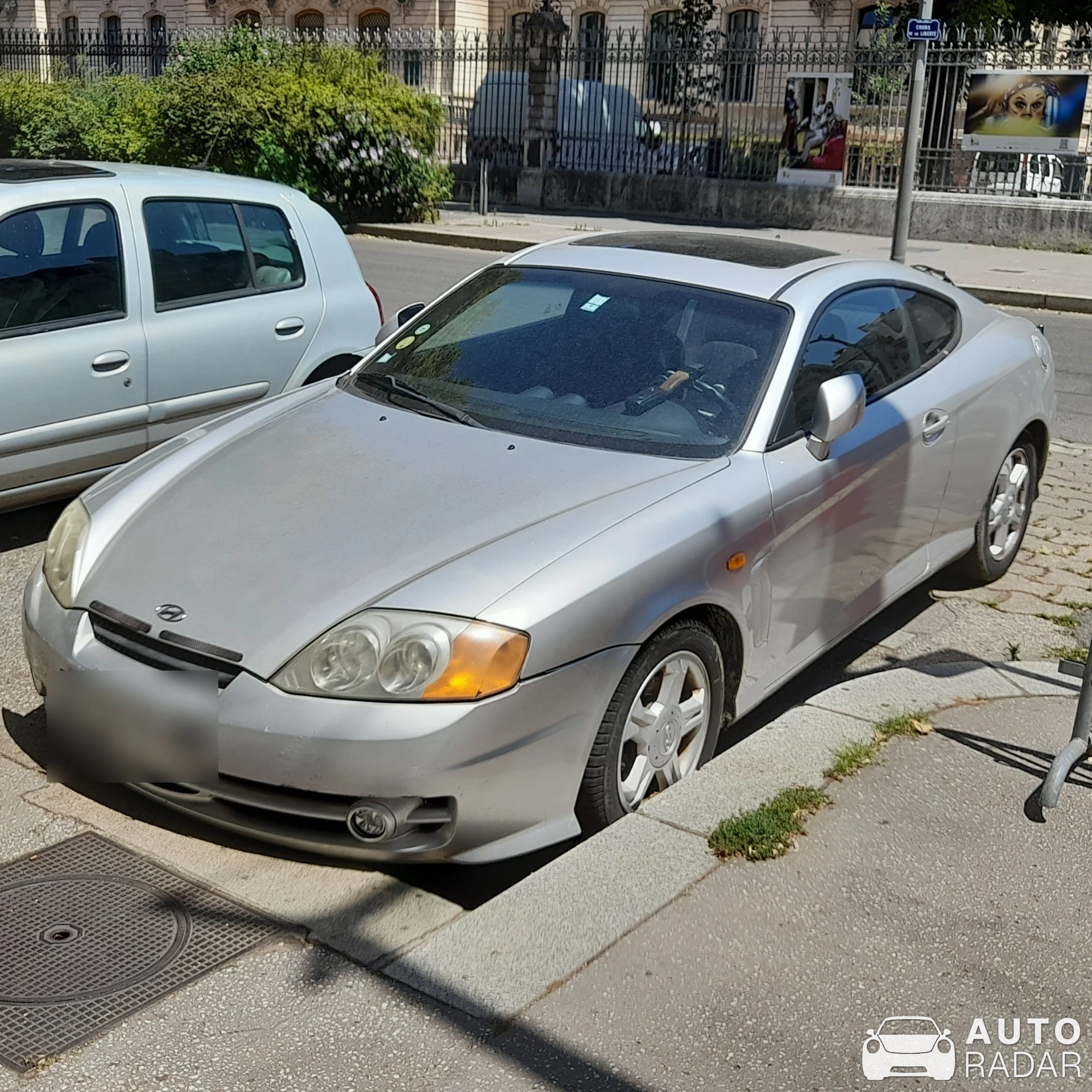 Hyundai Coupé 2005 spotted in Lyon
