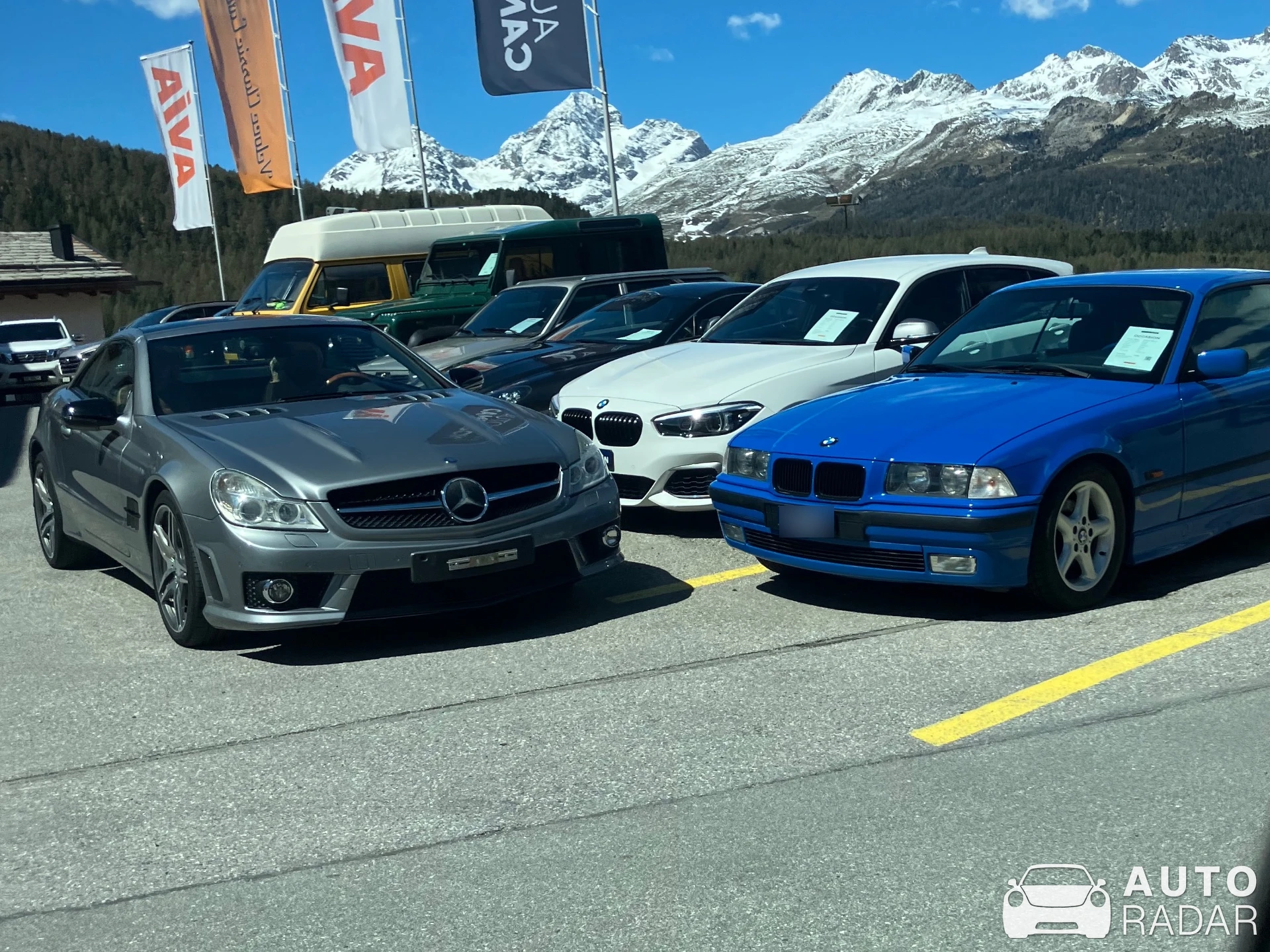 Mercedes-AMG SL 63 R230 spotted in Pontresina