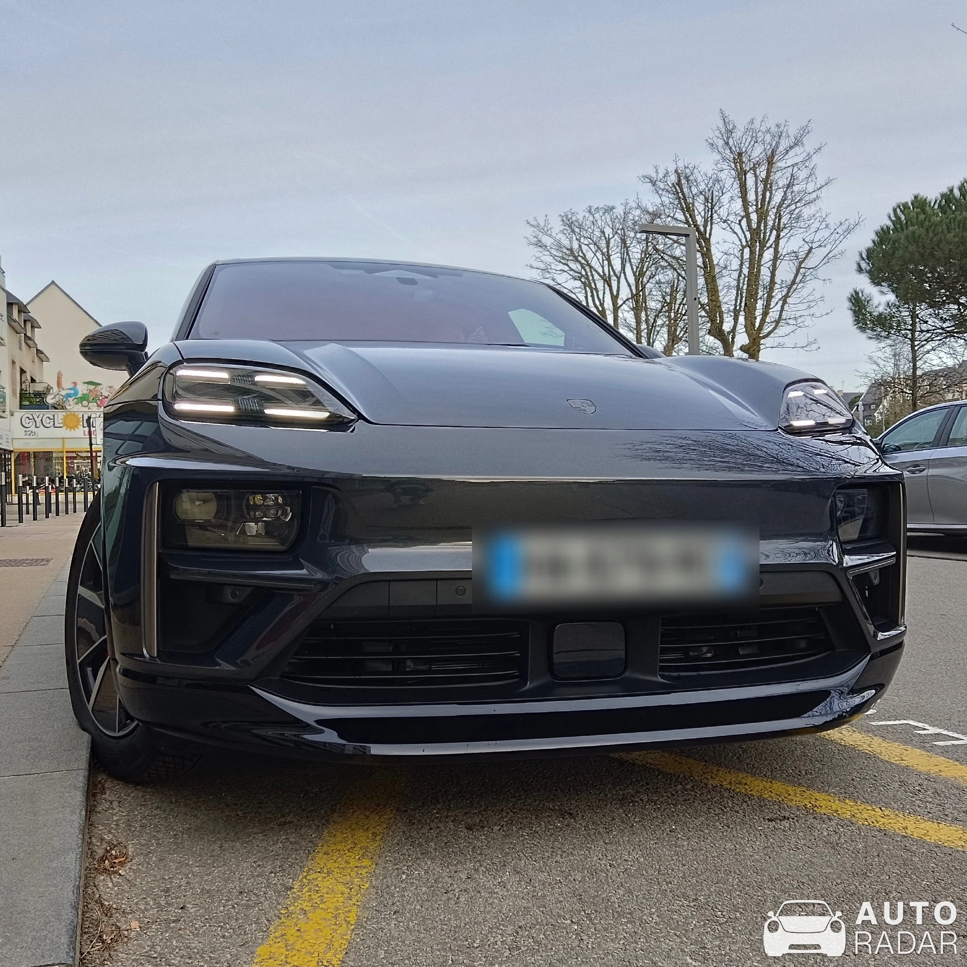 Porsche Macan Turbo spotted in Quiberon, France