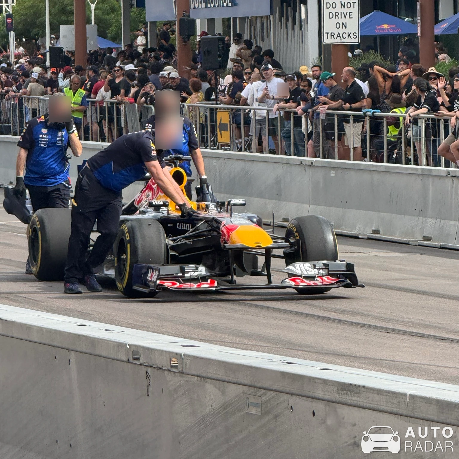Red Bull Racing RB7 spotted in Phoenix