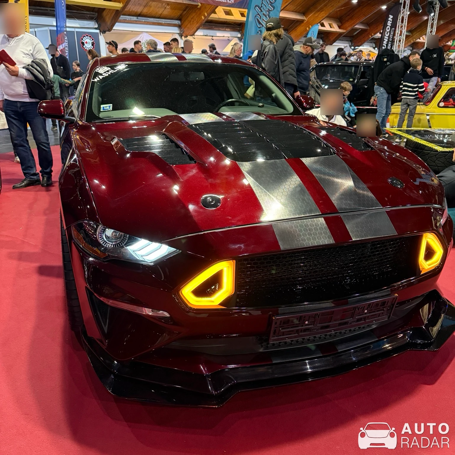 Ford Mustang GT 2018 RTR spotted in Rīga, Latvia